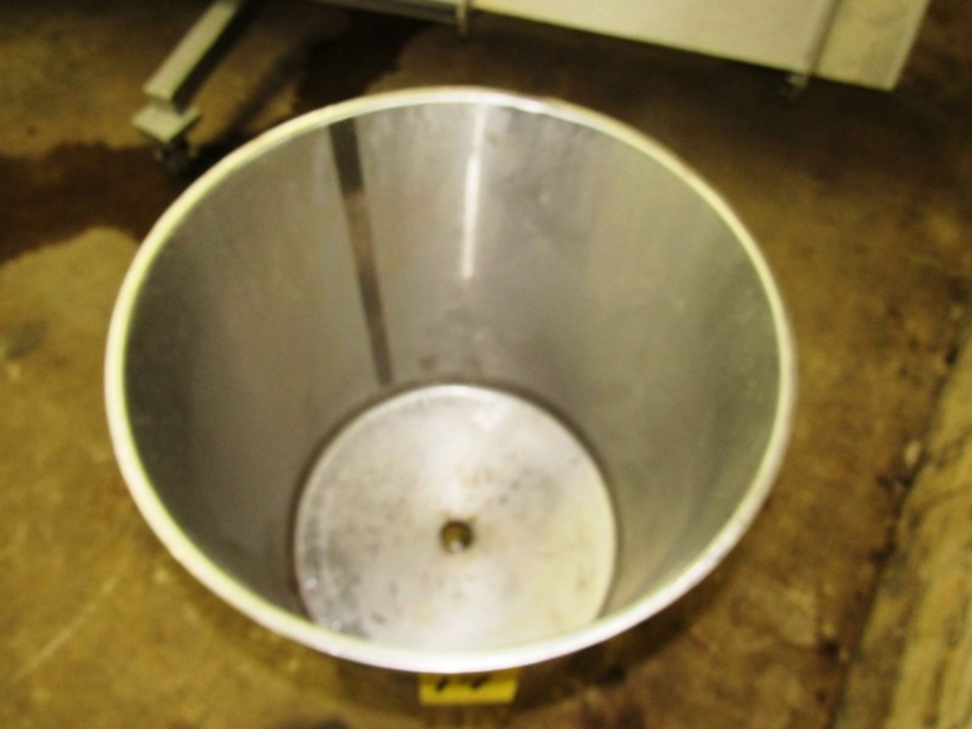Stainless Steel Process Tank, 20" Dia. X 24" Deep, (42") T, 2" bottom outlet - Image 2 of 3