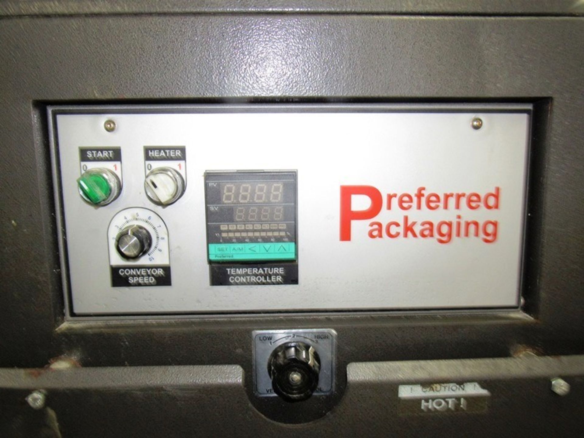 Preferred Packaging Mdl. PP180828 Electric Shrink Tunnel, Ser. #A161108, 220 volts, 1 phase, 16" W X - Bild 5 aus 5