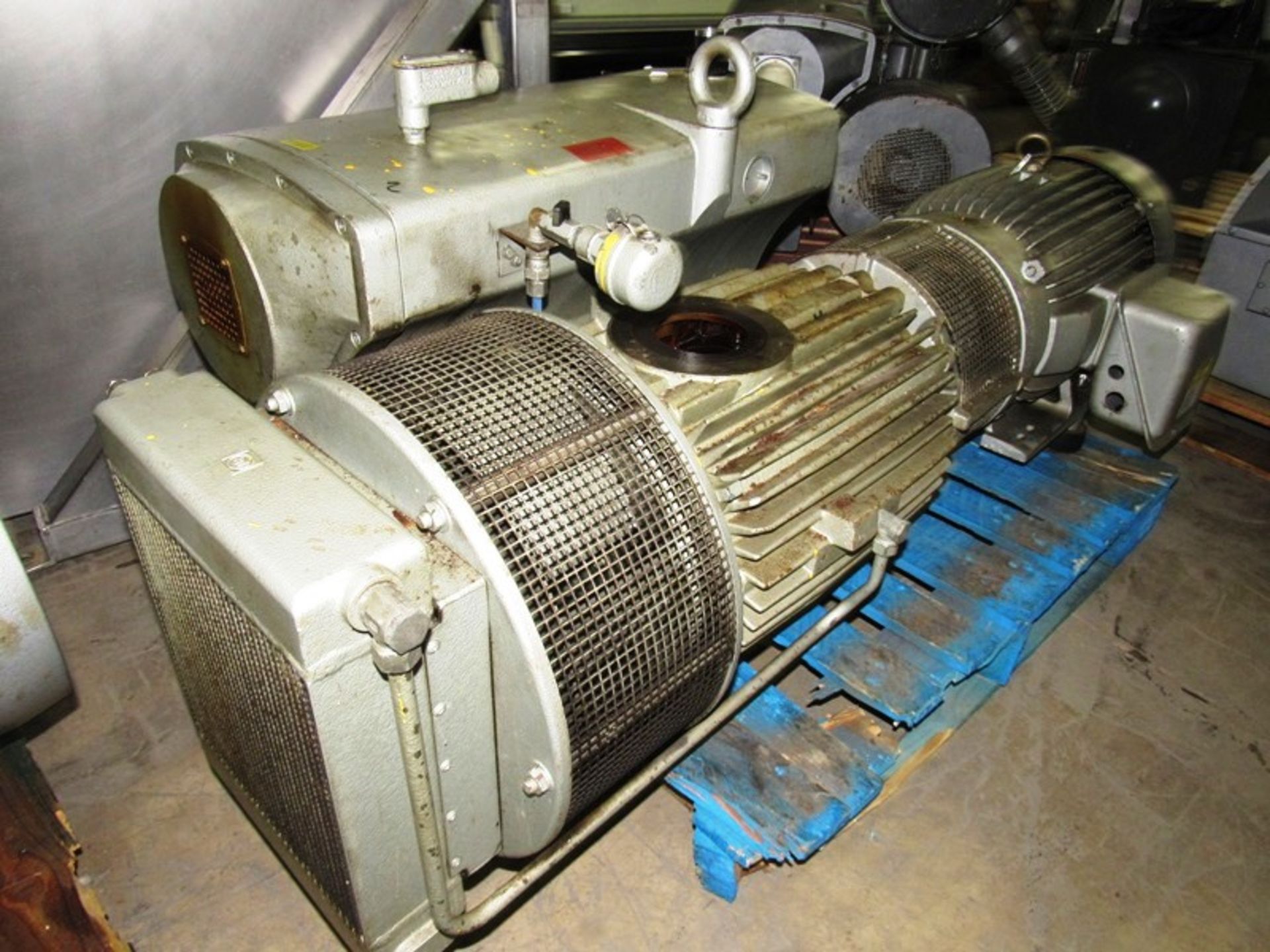 Busch Mdl. RAO630.B4Z6.1001 Vacuum Pump, Ser. #C8031, 25 h.p. Toshiba motor, 230/460 volts with heat - Bild 3 aus 6
