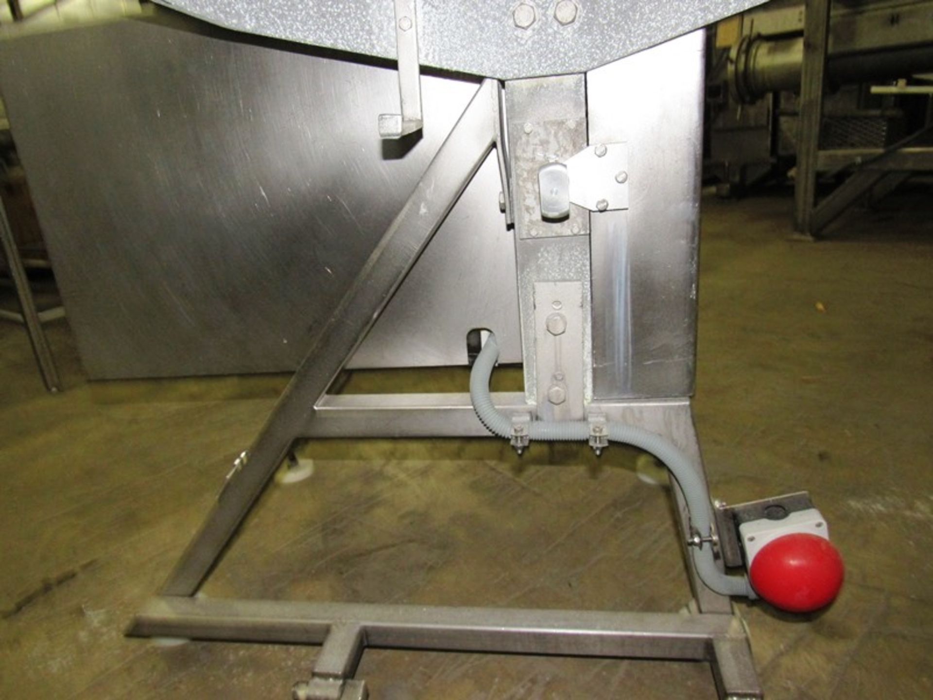 AEW Mdl. 400 Bandsaw, aluminum frame, stainless steel head & table, platform attached - Image 12 of 12