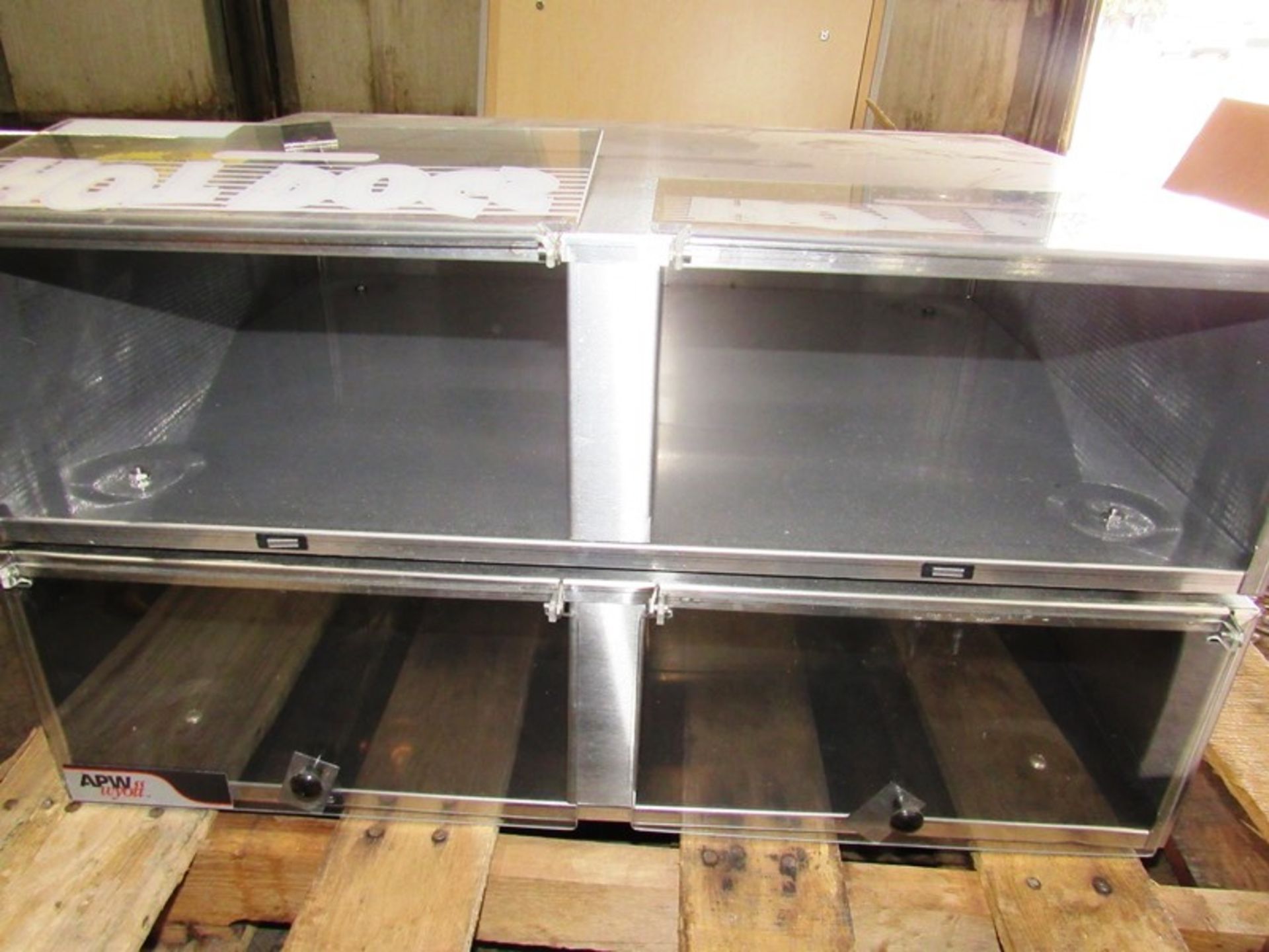 (2) Stainless Steel Hot Dog Bun Holders, 2 bins-Equipment Located in Plano, Illinois - Image 2 of 2