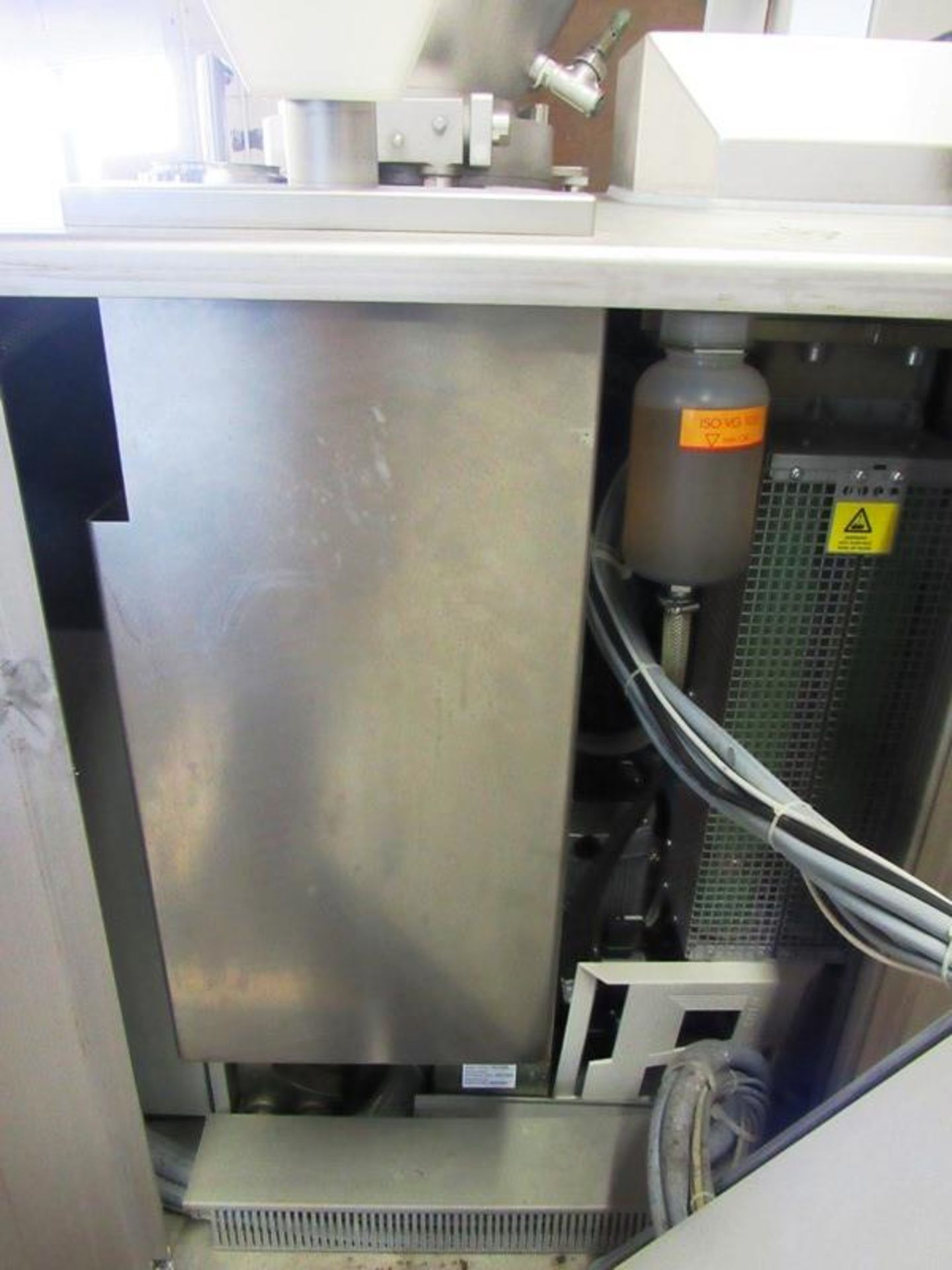 Vemag Mdl. HP30E Continuous Vacuum Filler with bucket lift, Ser. #166305, missing screws & - Image 4 of 16