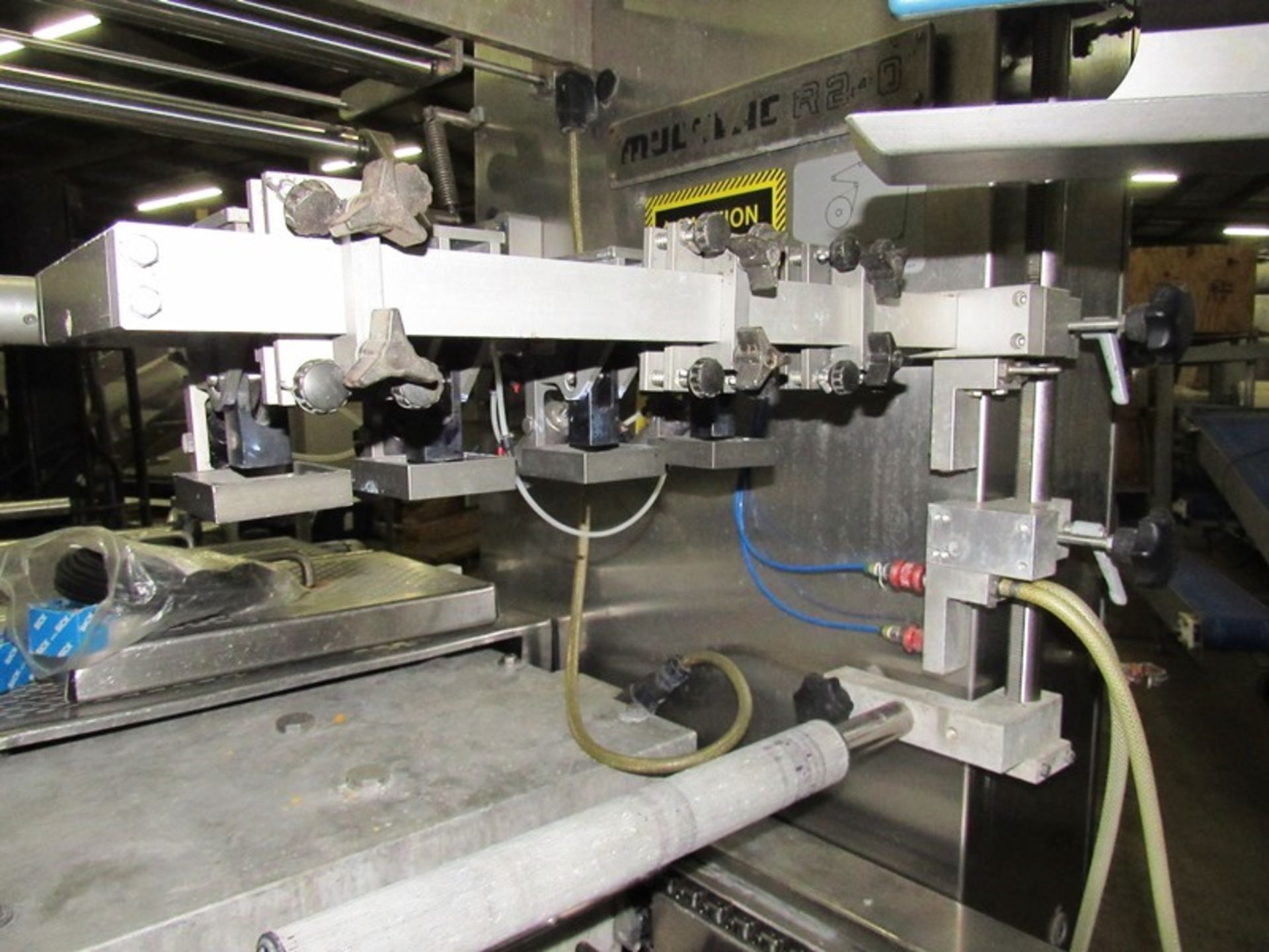 Multivac Mdl. R240 Rollstock Thermoforming Packager, Ser. #106852, approx. 450 mm between chains, - Image 12 of 31