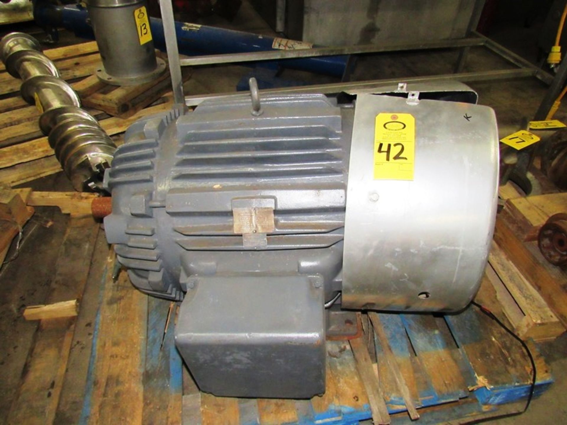 125 H.P. Motor, 460 volts, 1765 rpm, 3 phase, 60 hertz