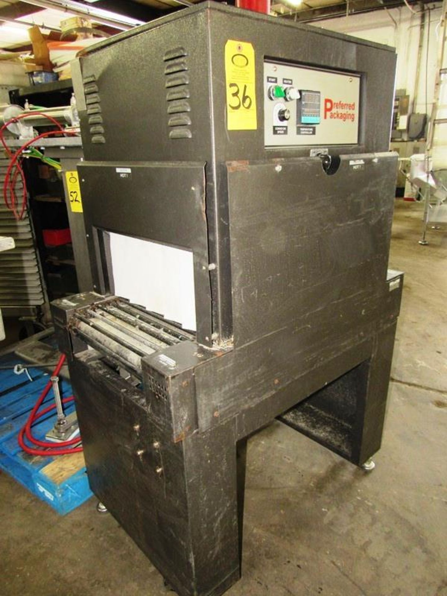 Preferred Packaging Mdl. PP180828 Electric Shrink Tunnel, Ser. #A161108, 220 volts, 1 phase, 16" W X - Bild 3 aus 5