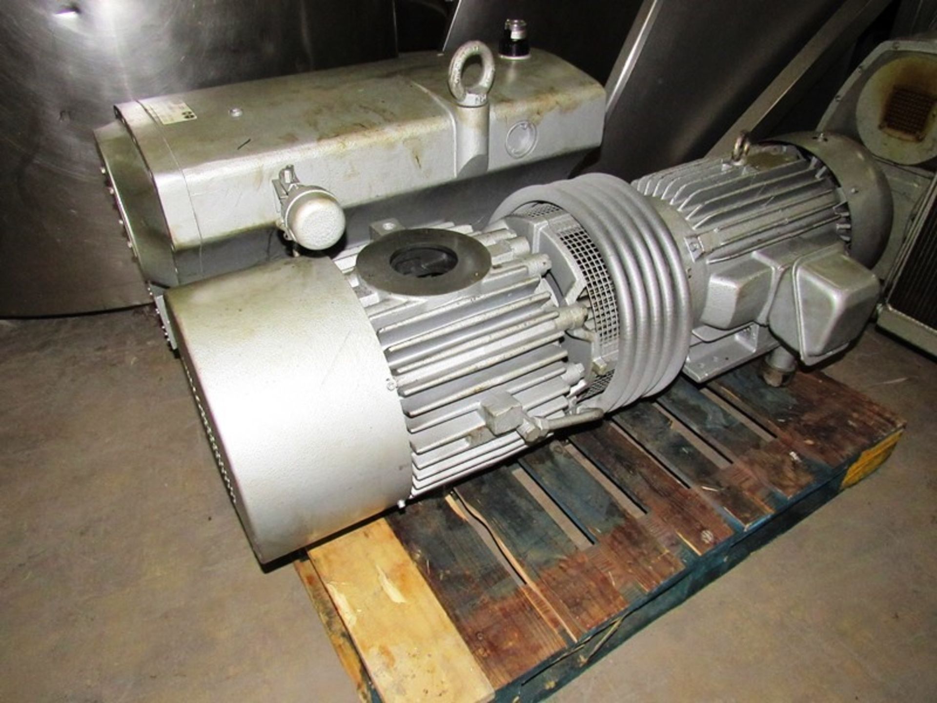 Busch Mdl. RAO400 Vacuum Pump, Ser. #5592486, 15 h.p., 230/460 volts (Rebuilt by TMS) - Bild 2 aus 6