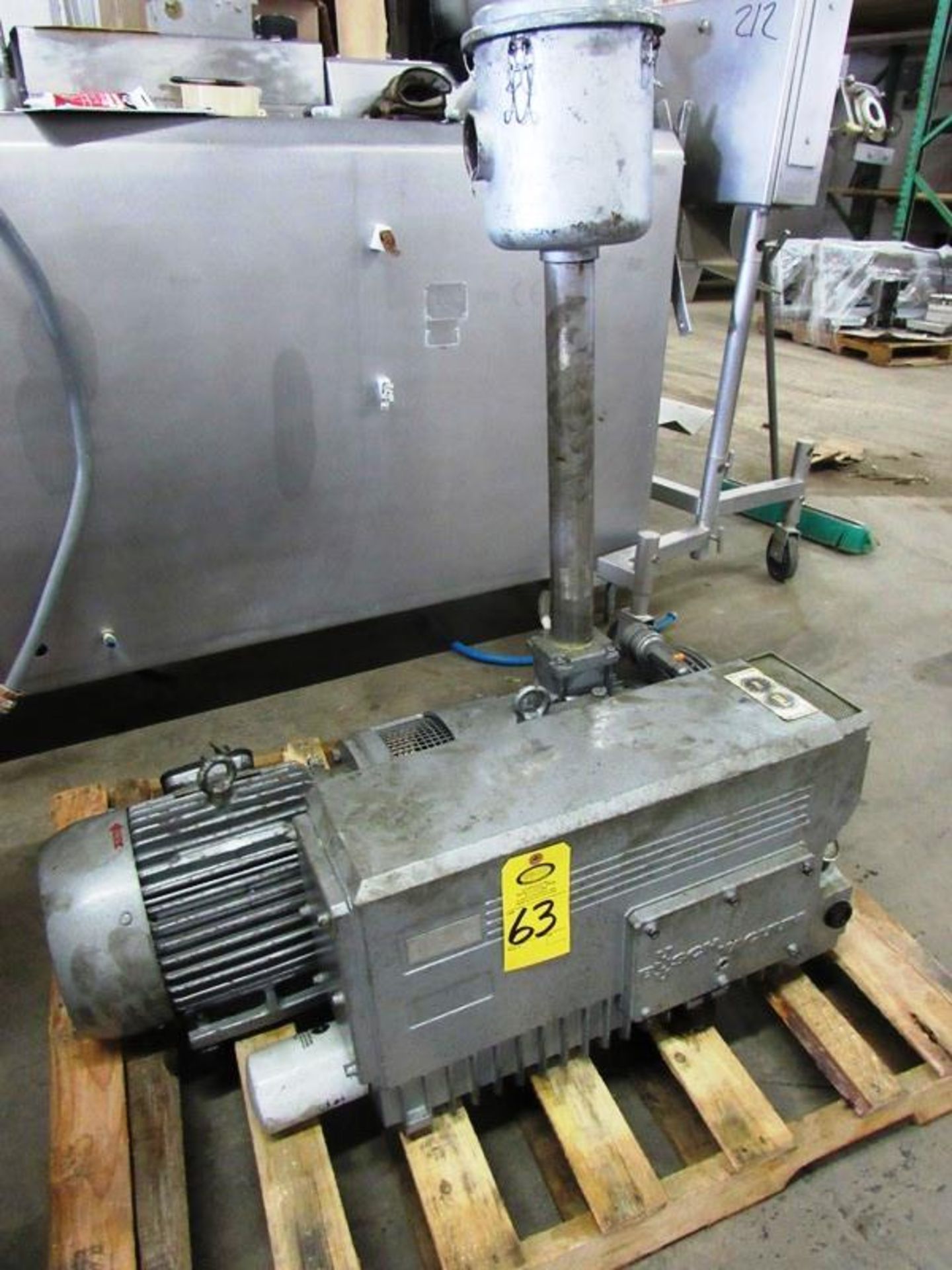 Busch Mdl. RAO250 Vacuum Pump, 20 h.p., 230/460 volts (Rebuilt by TMS)