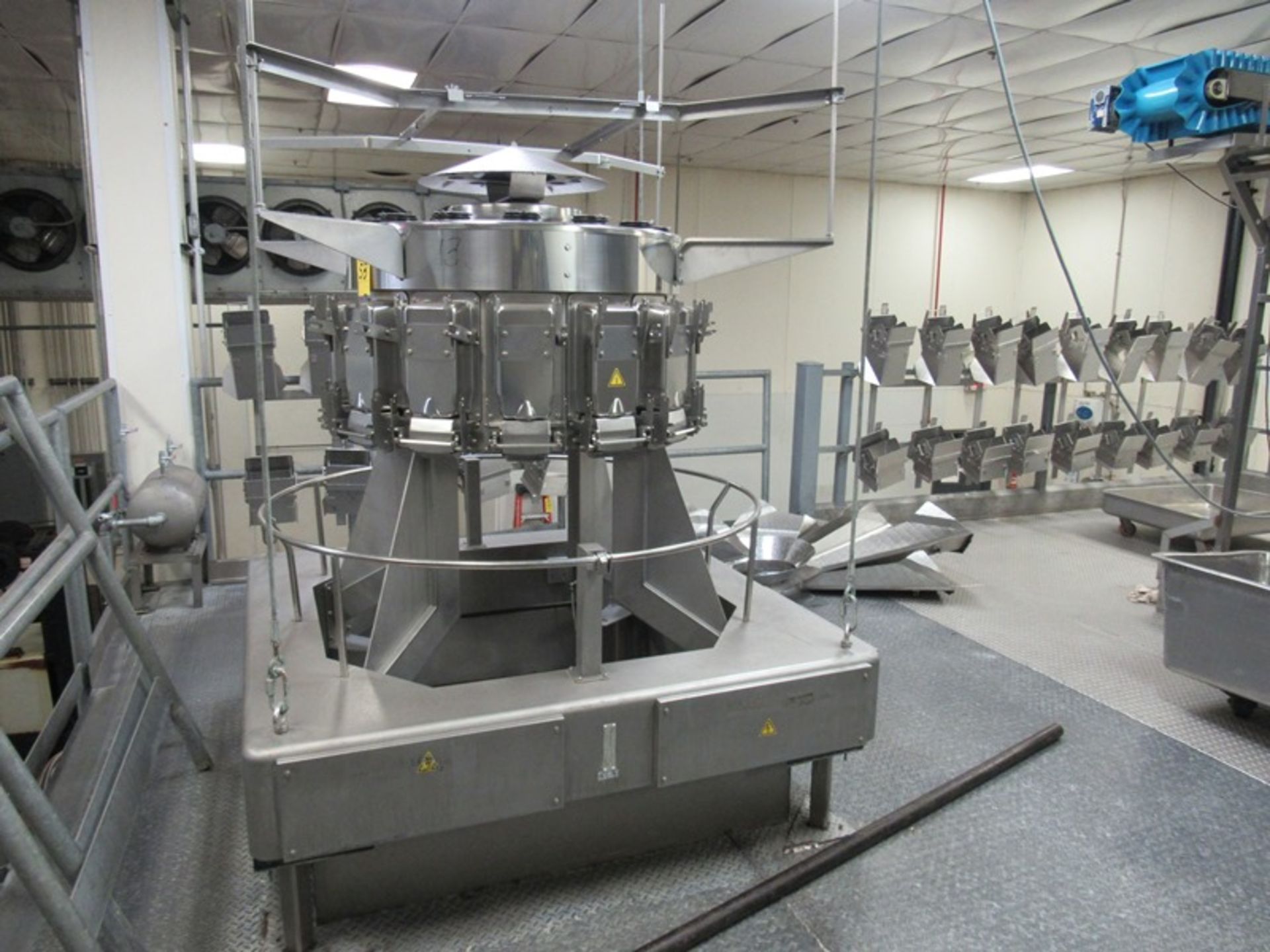 Ishida Mdl. CCW-M-214W-S70-WP Stainless Steel 14-Bucket Scale, Mfg. 2004, Number 47118, Job #03/ - Image 2 of 5