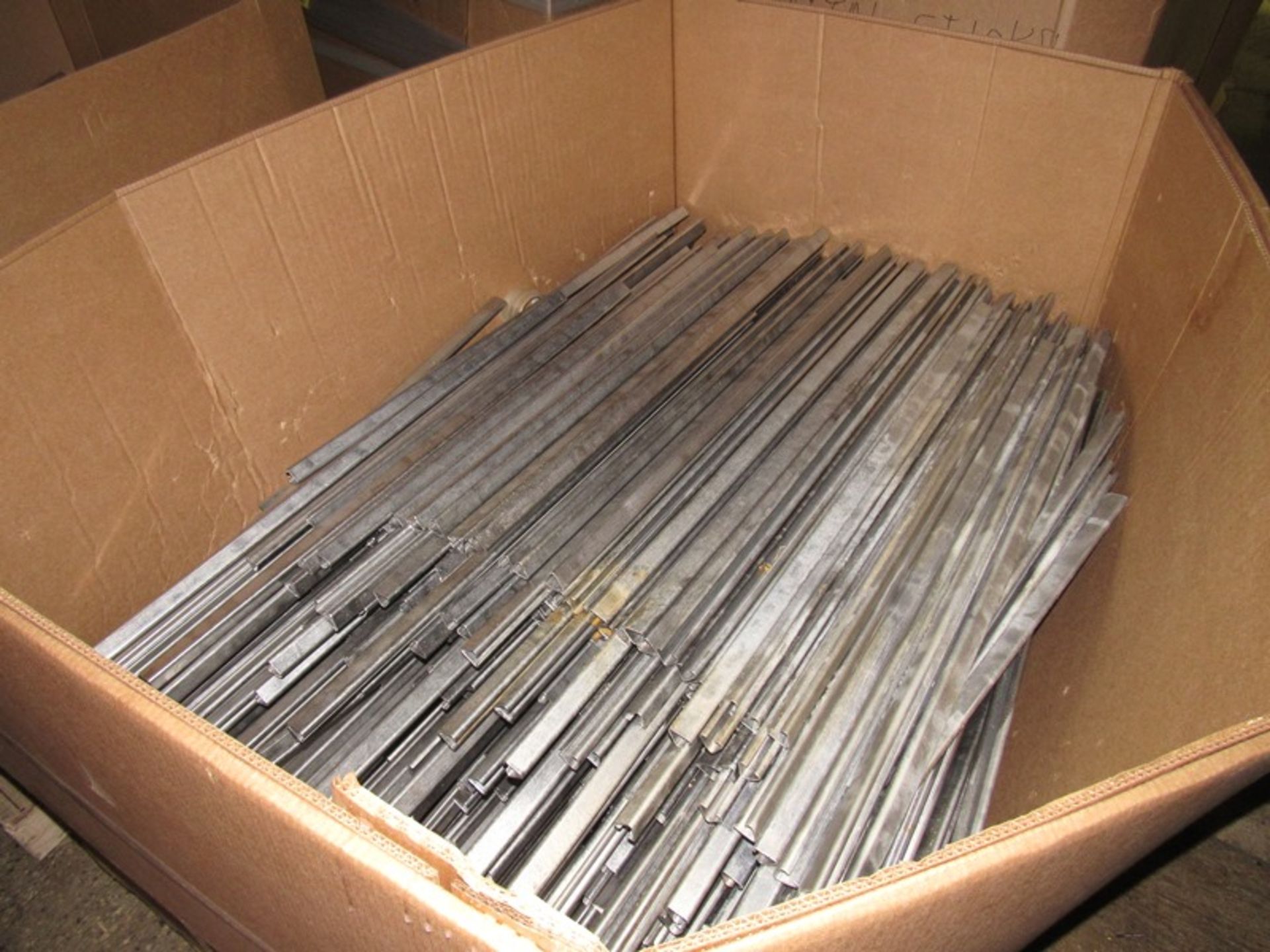 Lot of approx. (740) 39" Stainless Steel Smoke Sticks in cardboard combo, 1956 Lbs approx. weight (