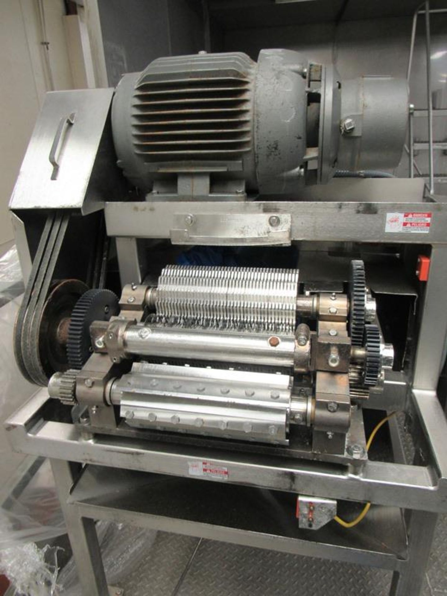 Portable Urschel Mdl. J9-A Stainless Steel Dicer, Ser. #1246, 5 h.p., 230/460 volts, 3 phase ( - Image 5 of 6