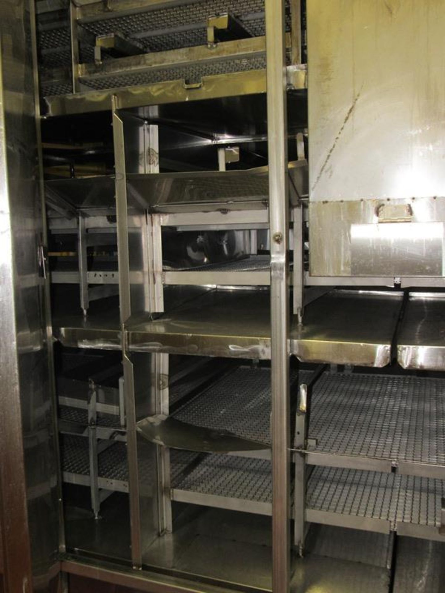 Stainless Steel Continuous Oven, triple pass oven, 40” wide belt X approximately 70’ long tunnel - Image 5 of 16