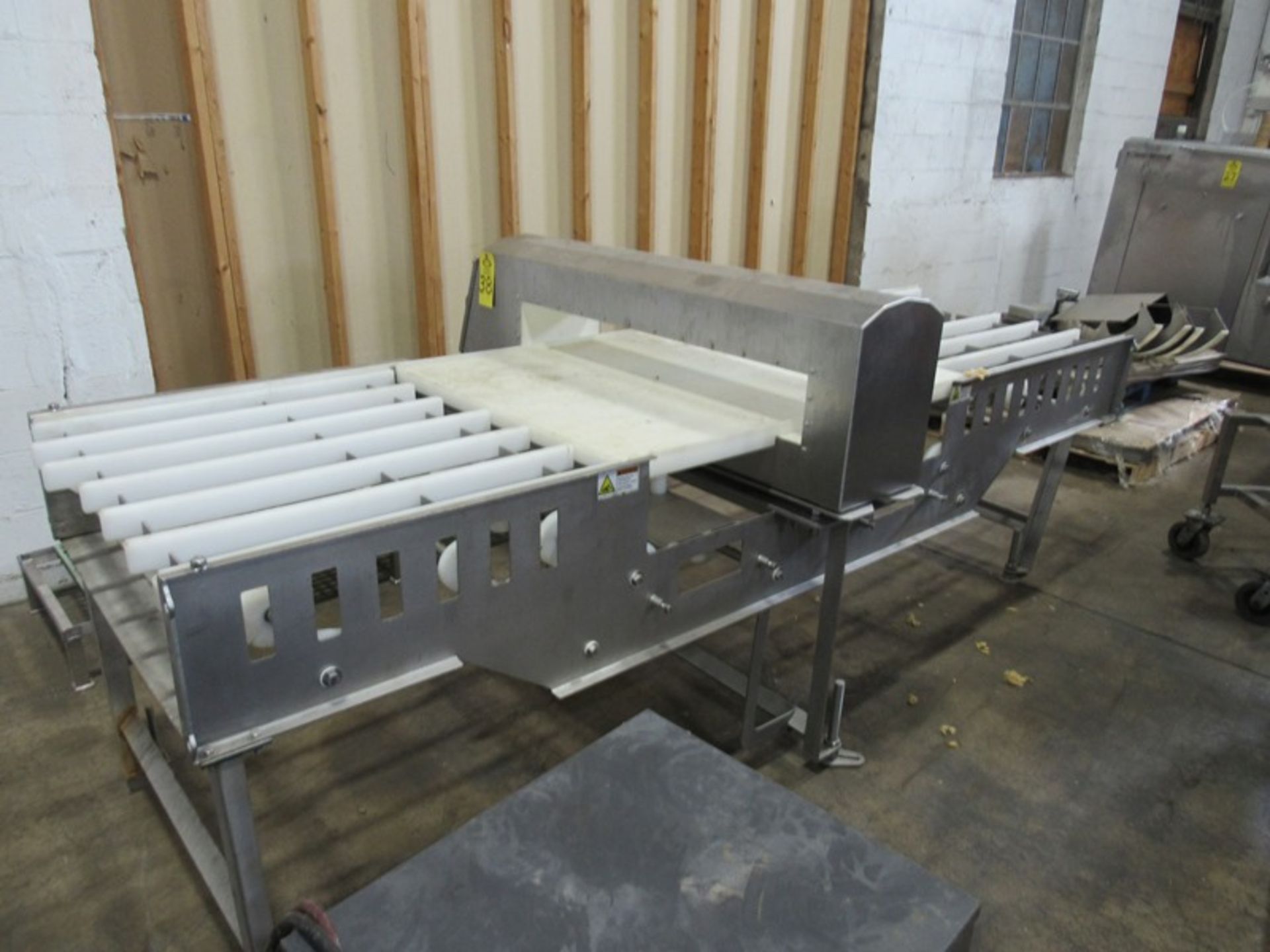 Loma Mdl. IQ3 Metal Detector, 41 1/4" W X 5 3/4" Tall aperture, 36" W X 10' L conveyor (no belt), - Image 6 of 6