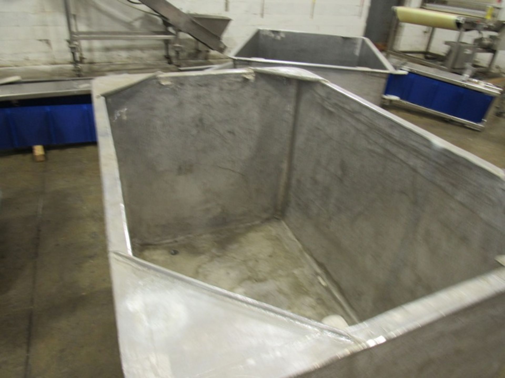 Lot Stainless Steel Vats, (1) 36" W X 48" L X 36" D & (1) 36" W X 53" L X 36" D, Located in Plano, - Image 4 of 4
