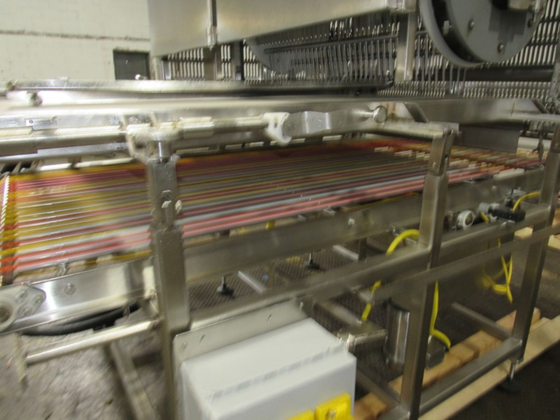 Pizzamatic Corp. Cheese Water Fall, 45" W X 7' L conveyor, 240 volts, 3 phase, Located in Plano, - Image 9 of 9