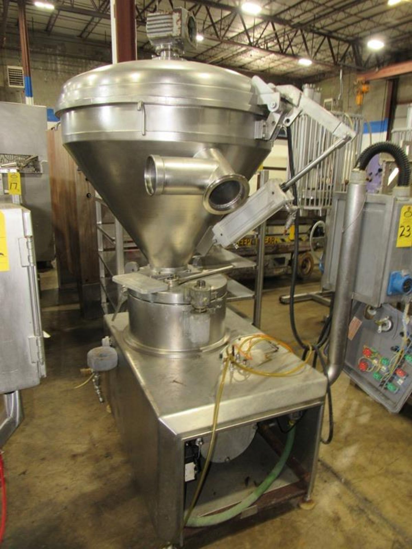 Handtmann Mdl. HVF-90 Vacuum Stuffer Pump, Located in Plano, Illinois (Equipment must be removed