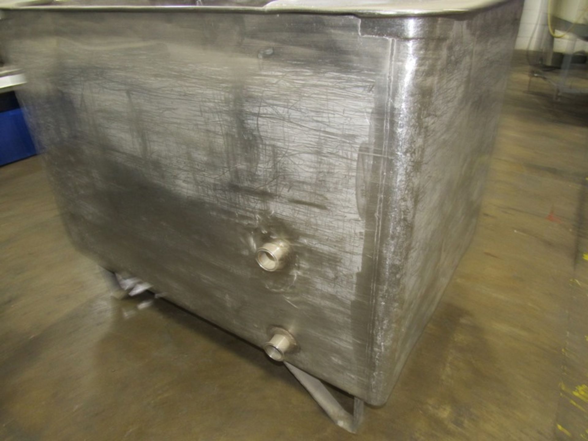 Lot Stainless Steel Vats, (1) 36" W X 48" L X 36" D & (1) 36" W X 53" L X 36" D, Located in Plano, - Image 3 of 4