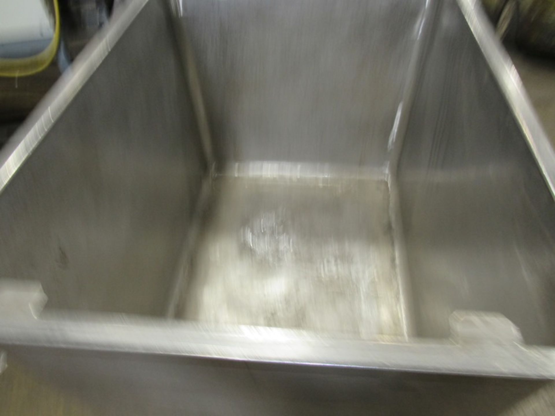 Lot Stainless Steel Vats, (1) 36" W X 48" L X 36" D & (1) 42" W X 48" L X 36" D, Located in Plano, - Image 2 of 3