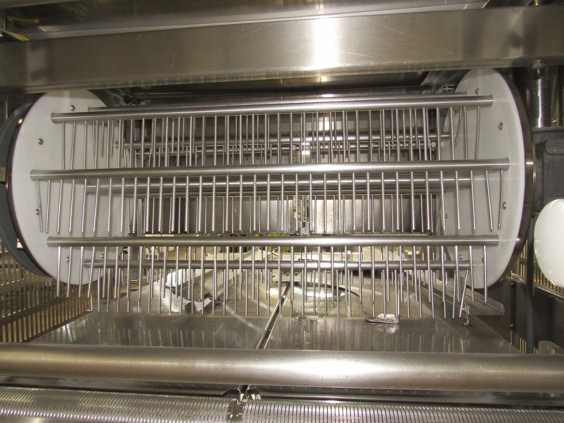 Pizzamatic Corp. Cheese Water Fall, 45" W X 7' L conveyor, 240 volts, 3 phase, Located in Plano, - Image 5 of 9