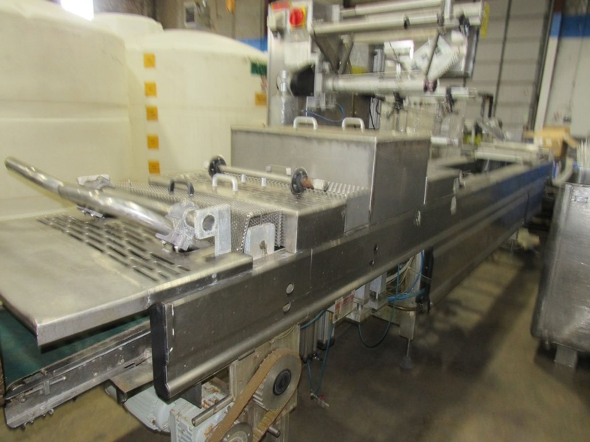 Multivac Rollstock Thermoformer Packaging Machine, 16 5/8" between chains, approx. 13 1/2"