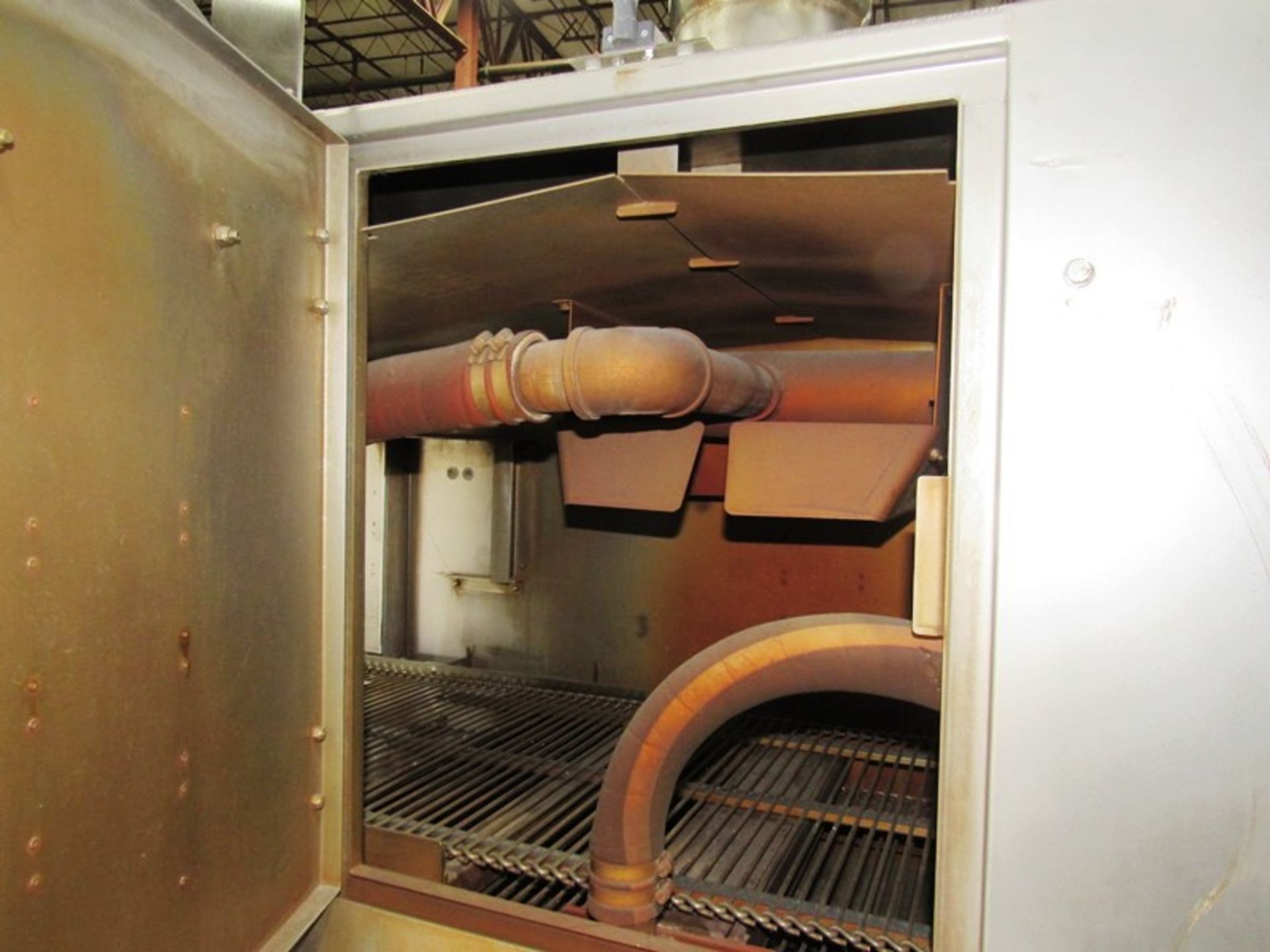 Cryovac Mdl ST101 Steam/Hot Water Shrink Tunnel, 24" Wide X 18" Tall X 77" Long tunnel, 2 h.p. motor - Image 5 of 8