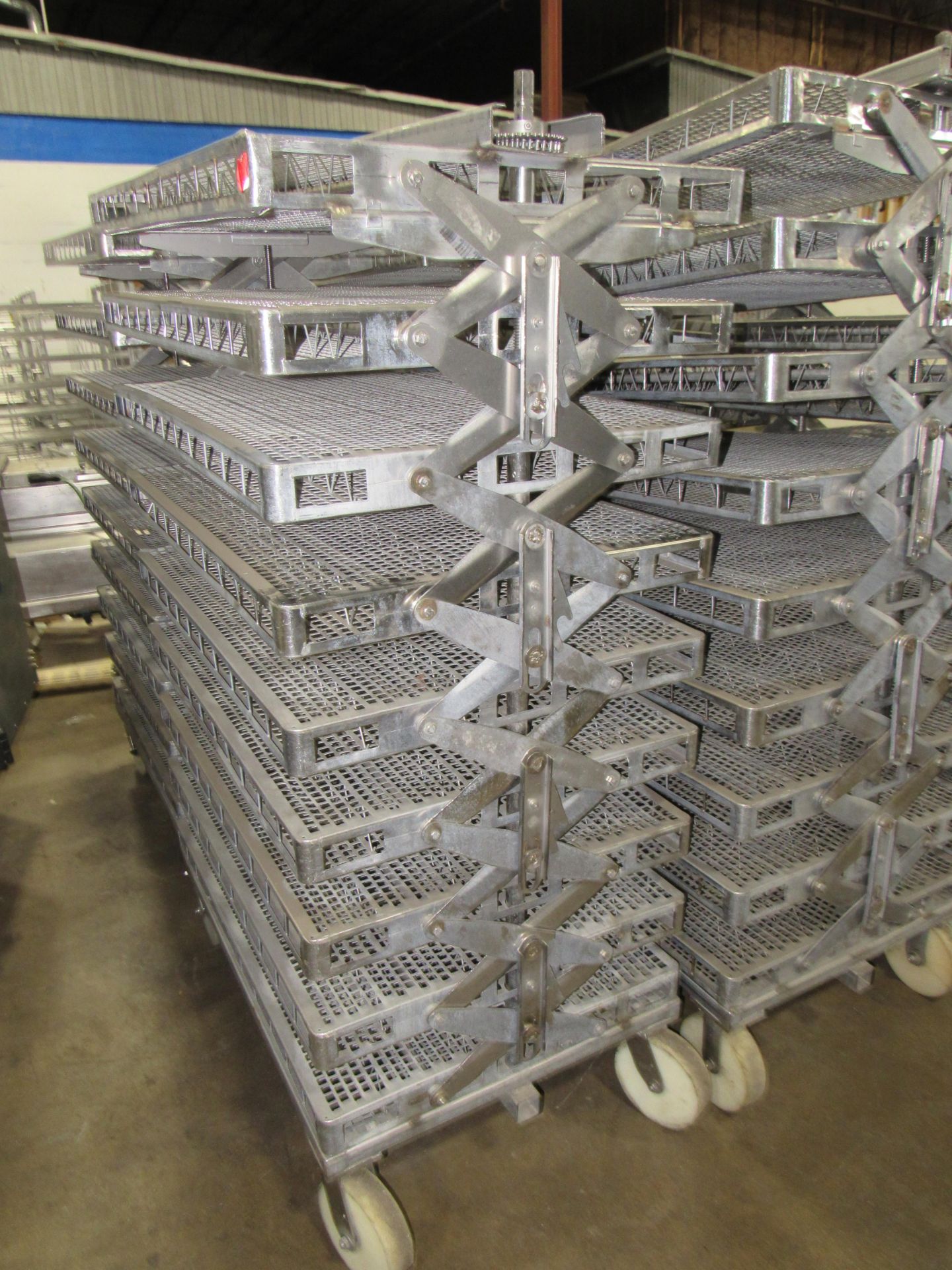 Lot of (9) Stainless Steel Ham Press Racks, 30" W X 45" L , Located in Plano, Illinois (Equipment - Image 2 of 2