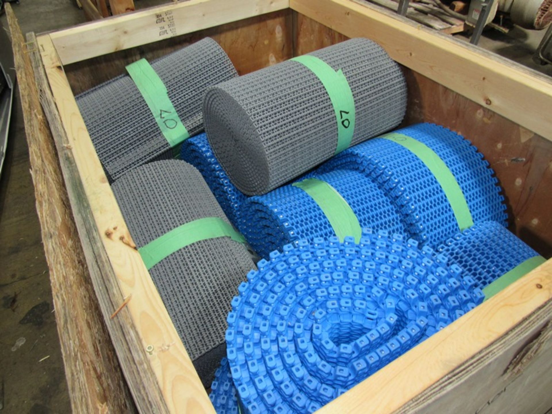 Lot of (10) Rolls, (3) Gray Rolls, 20" wide, (7) Blue Rolls, 12" wide, Located in Plano, Illinois ( - Image 4 of 4