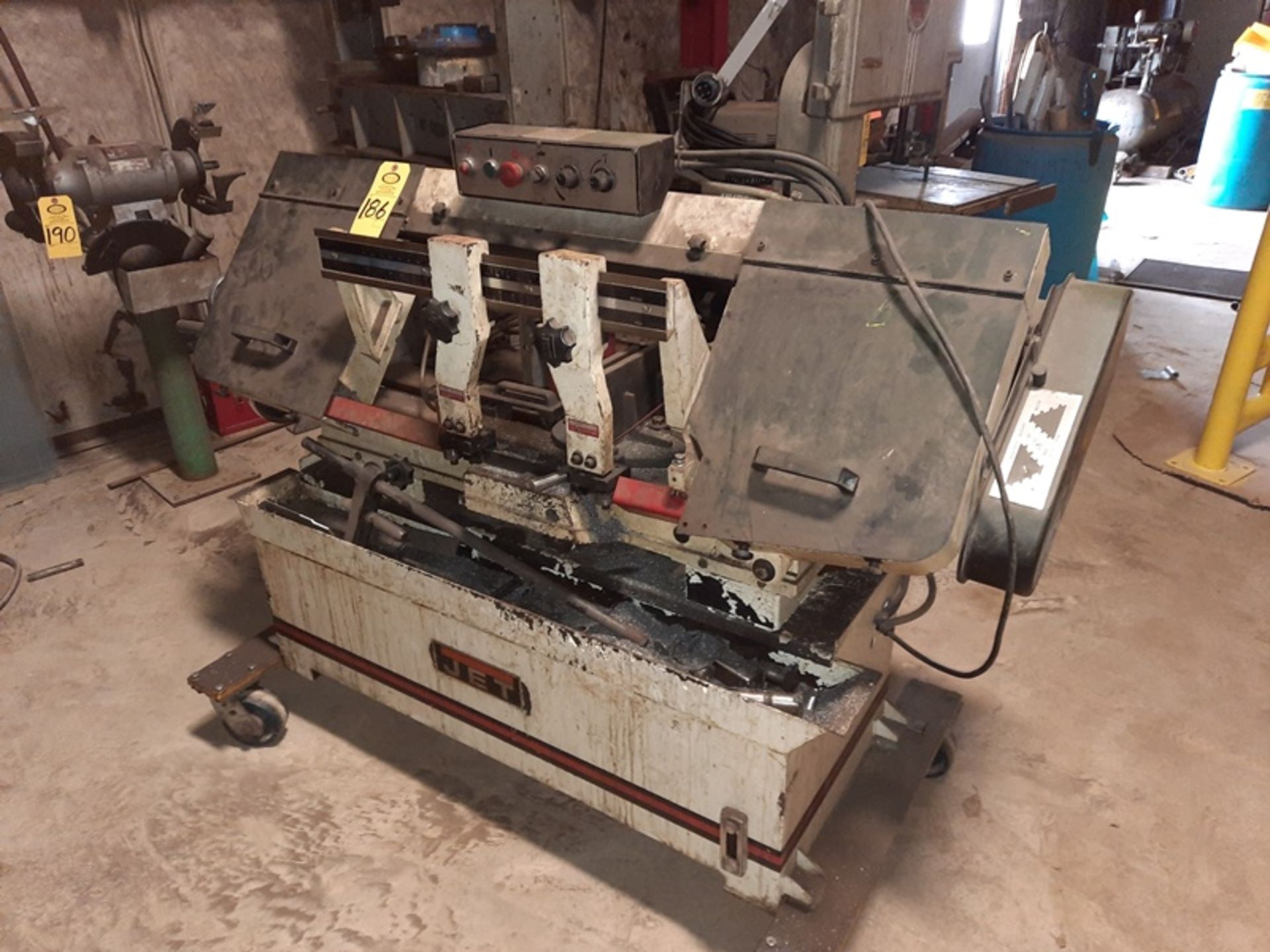 Jet Horizontal Band Saw (Required Rigging Fee: $300.00-Payment Must Be Received by Thursday, July