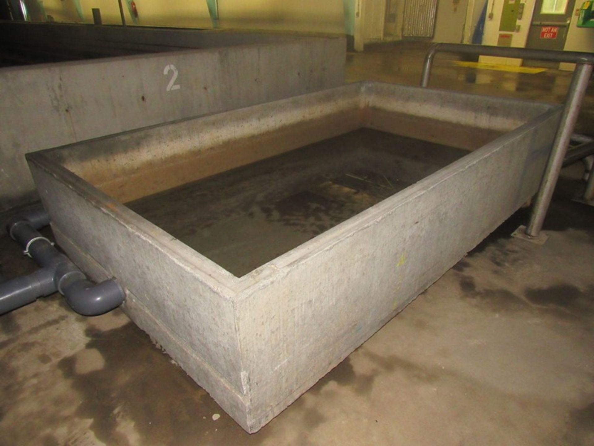 Concrete Live Holding Tanks, 6' W X 10' L X 16"D (Required Rigging Fee: $400.00-Payment Must Be - Image 4 of 4