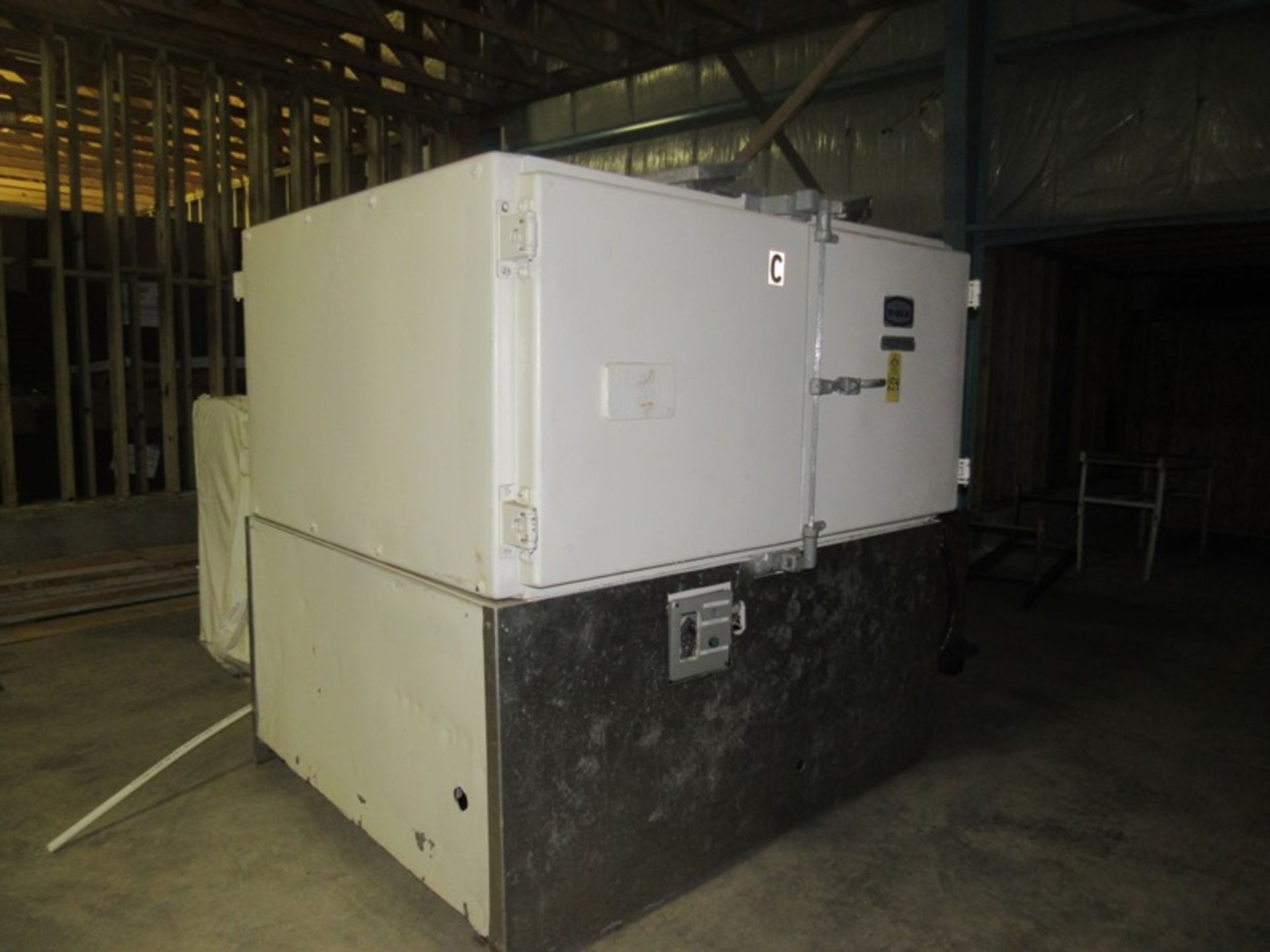 Dole Freeze-Cel Plate Freezer, 6' W X 6' L X 3' D, (7) plates (Required Rigging Fee: $350.