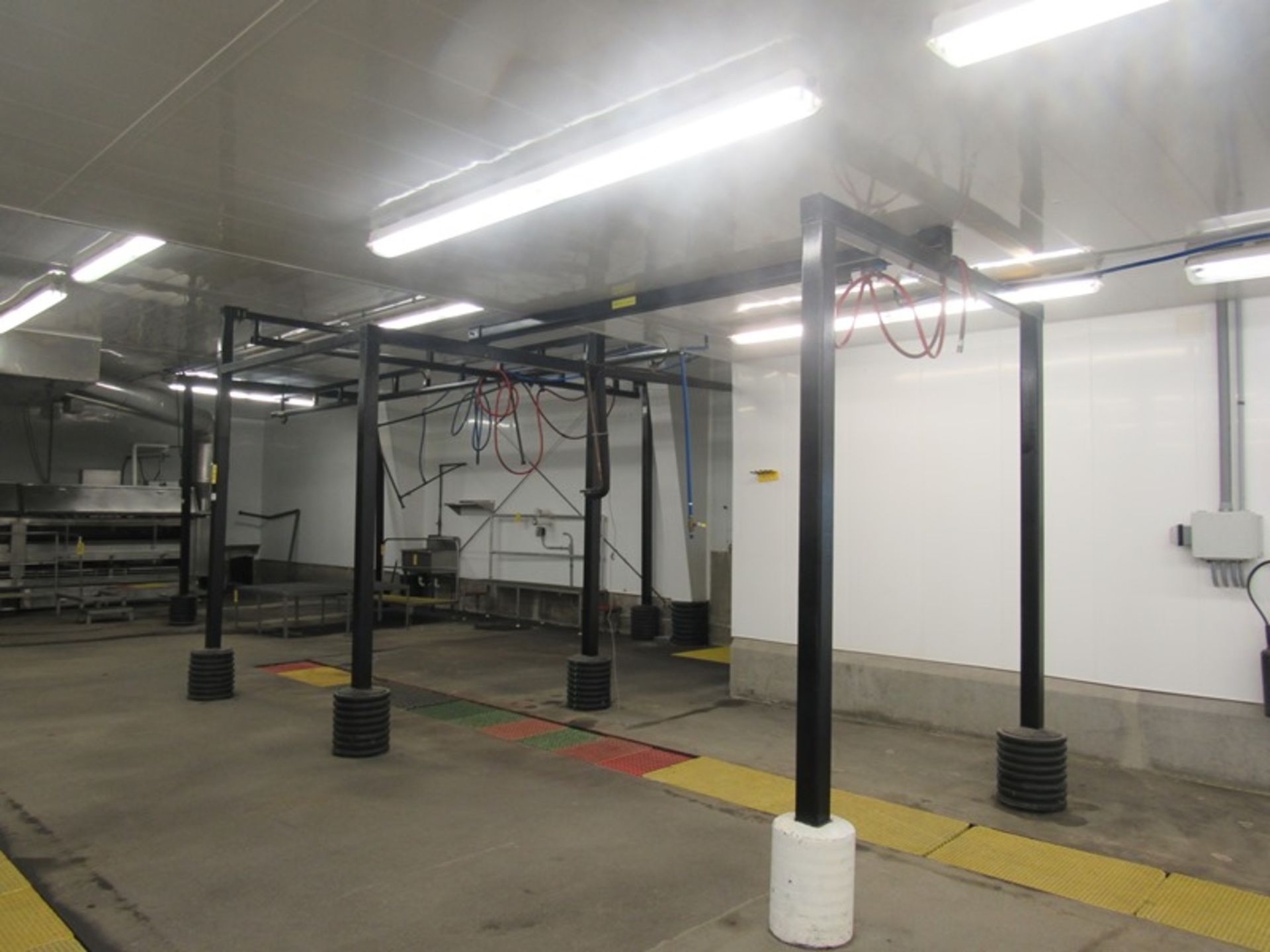 Overhead Crane Rail, (2 sections), 24' W X 40' L X 11' 6" T (Required Rigging Fee: $1,800.00-Payment