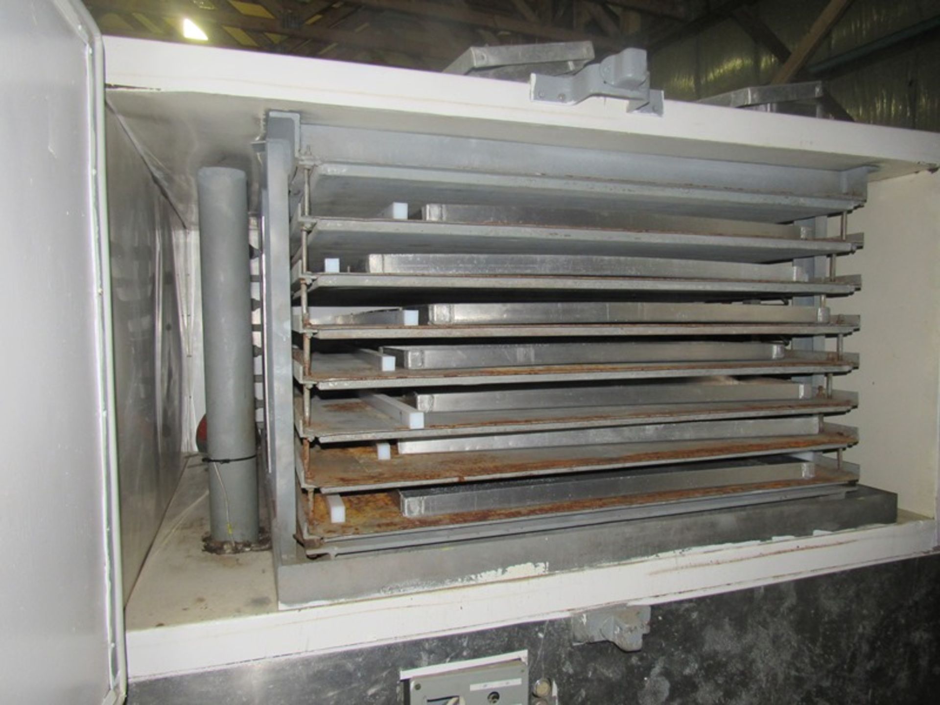 Dole Freeze-Cel Plate Freezer, 6' W X 6' L X 3' D, (7) plates (Required Rigging Fee: $350. - Image 3 of 5