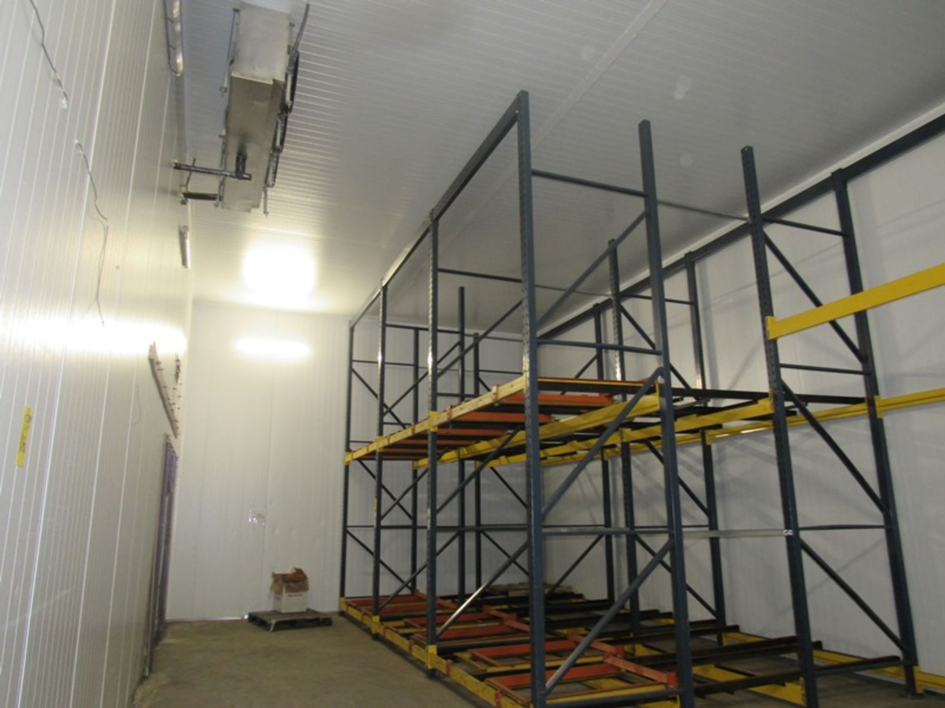 Lot Insulated Blast Freezer Structure, approximately 23' wide X 44' long X 18' tall, 4" insulated - Image 3 of 5