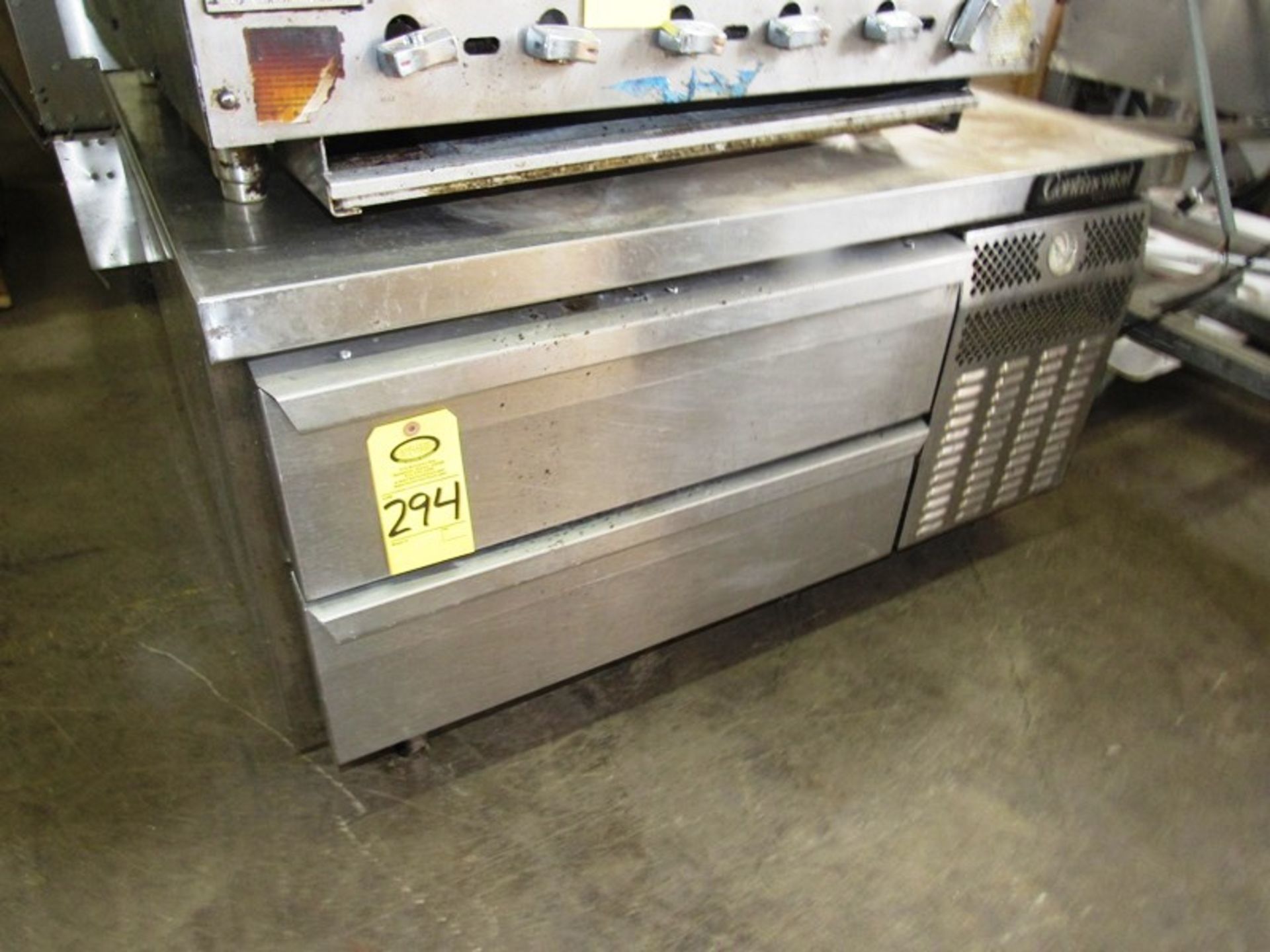 Continental Refrigeration Mdl. MDIVACB36-101 Griddle Stand Refrigeraror, Ser. #650129514, 2-drawers,