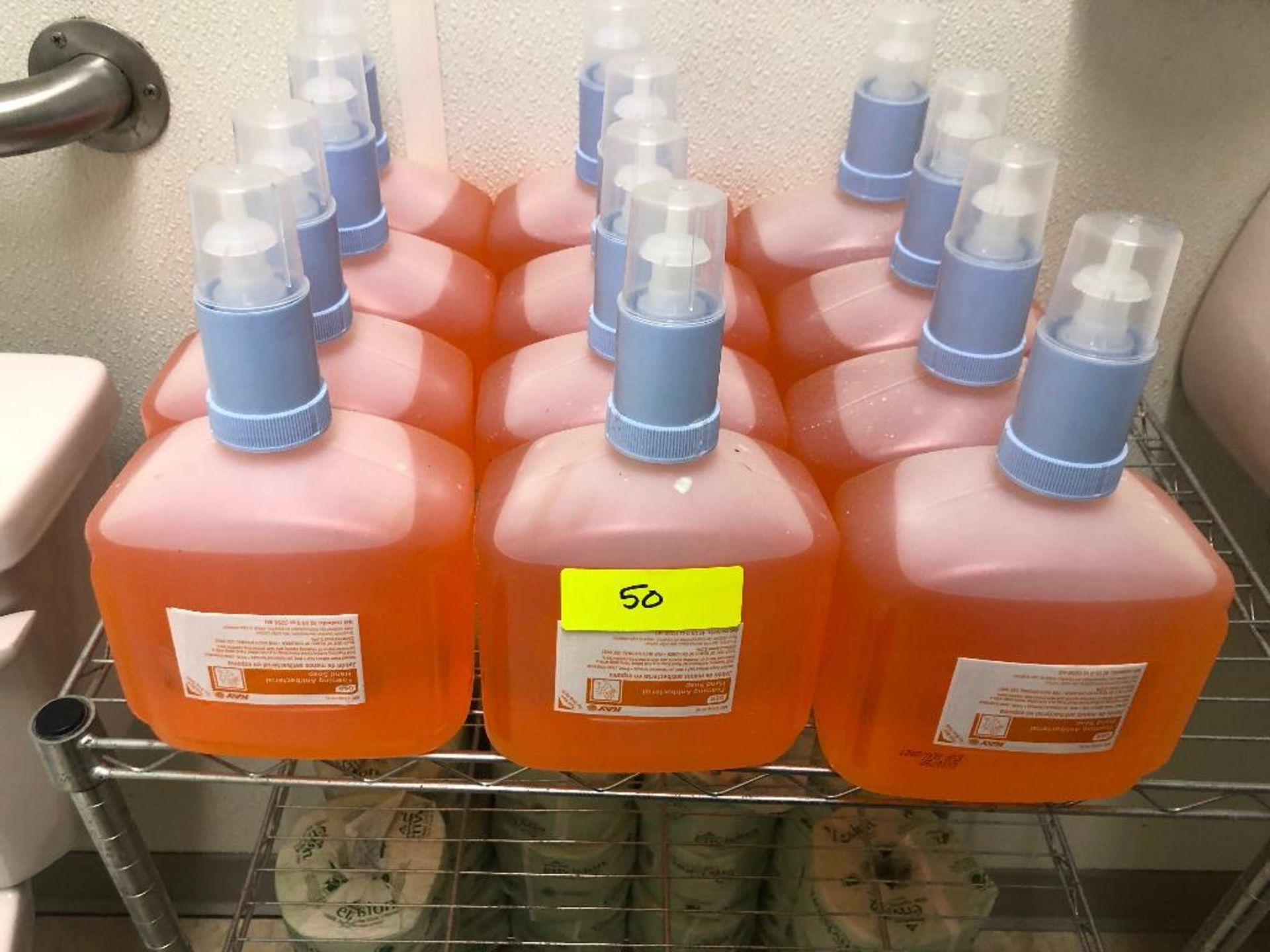 (12) BOTTLES OF HAND SOAP KAY FOAMING ANTIBACTERIAL