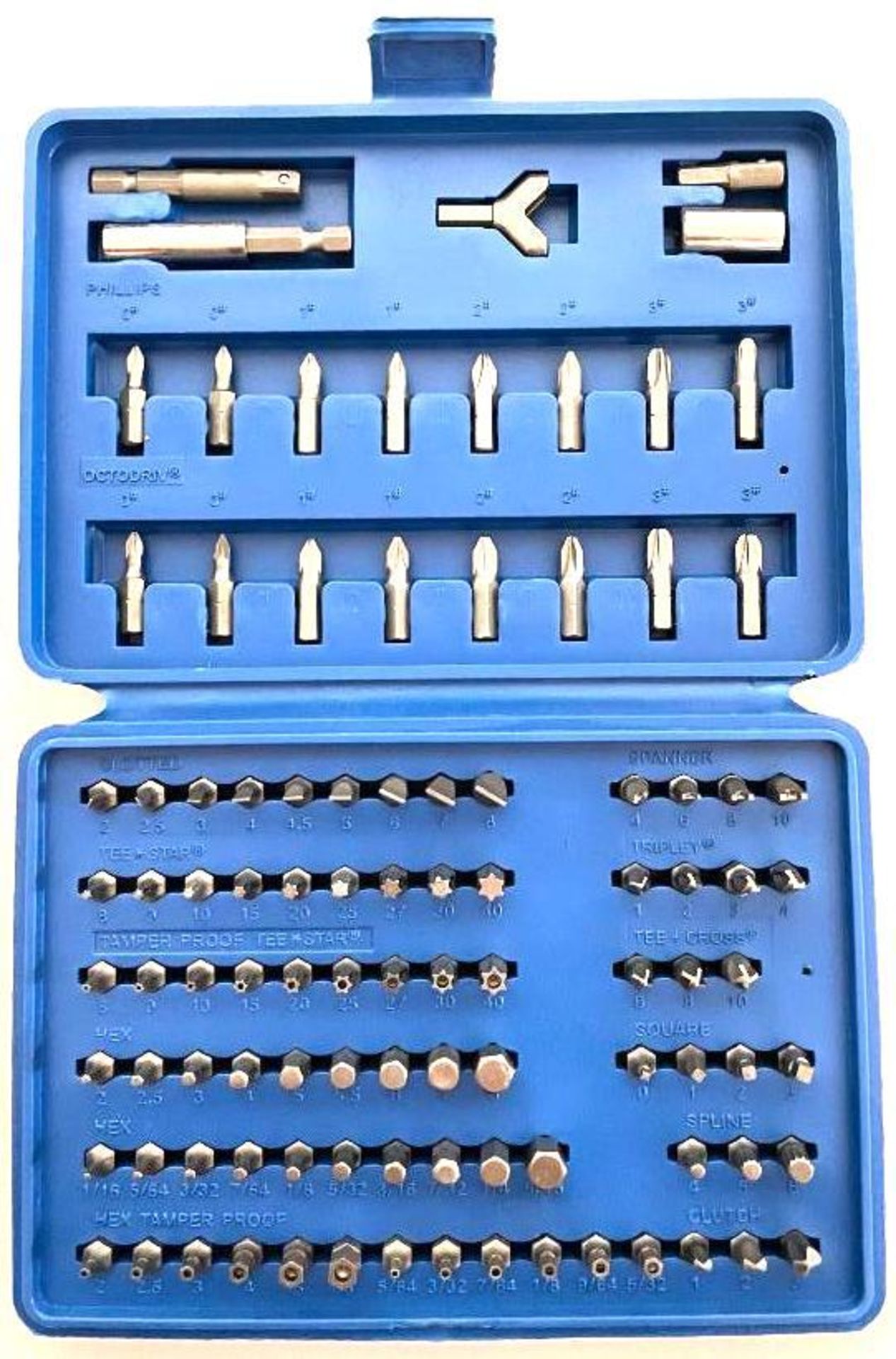 (30) 100PC SECURITY TIP INSERT BITS SET BRAND/MODEL EAZYPOWER 81962 ADDITIONAL INFO TOTAL LOT RETAIL