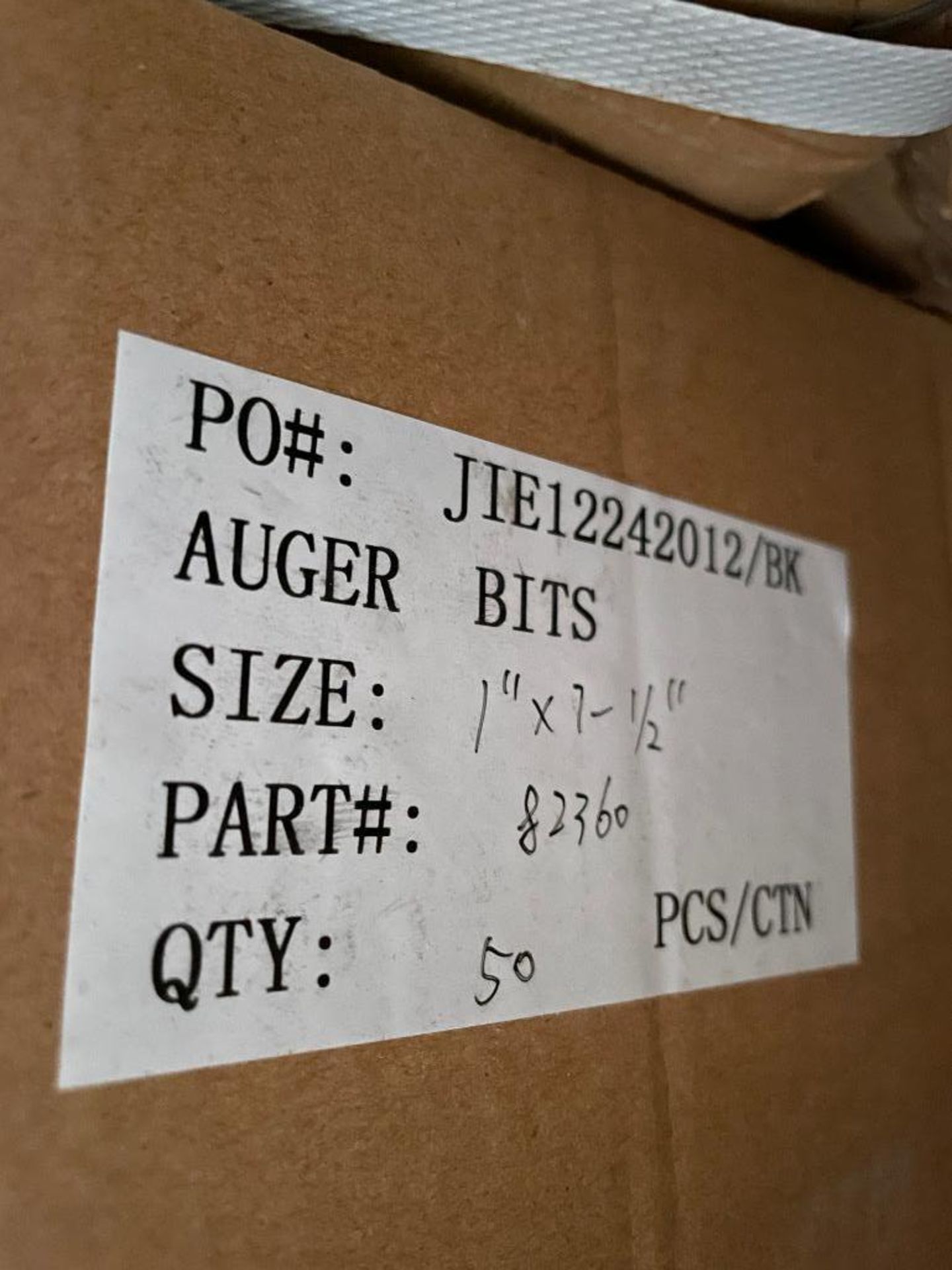 (50) 1" WOODWORKING AUGER BIT BRAND/MODEL EAZYPOWER 82360 ADDITIONAL INFO TOTAL LOT RETAIL PRICE: $1 - Image 2 of 2