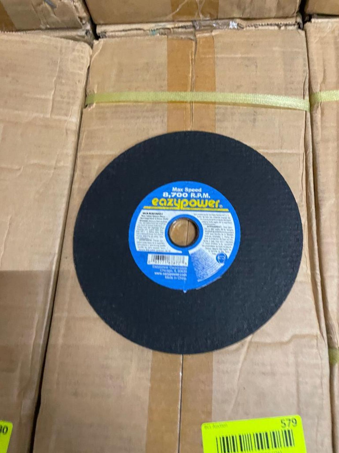 200CT OF 7" SILICON CARBIDE CUTTING ABRASIVE BLADES BRAND/MODEL EAZYPOWER 87677 ADDITIONAL INFO TOTA - Image 3 of 4