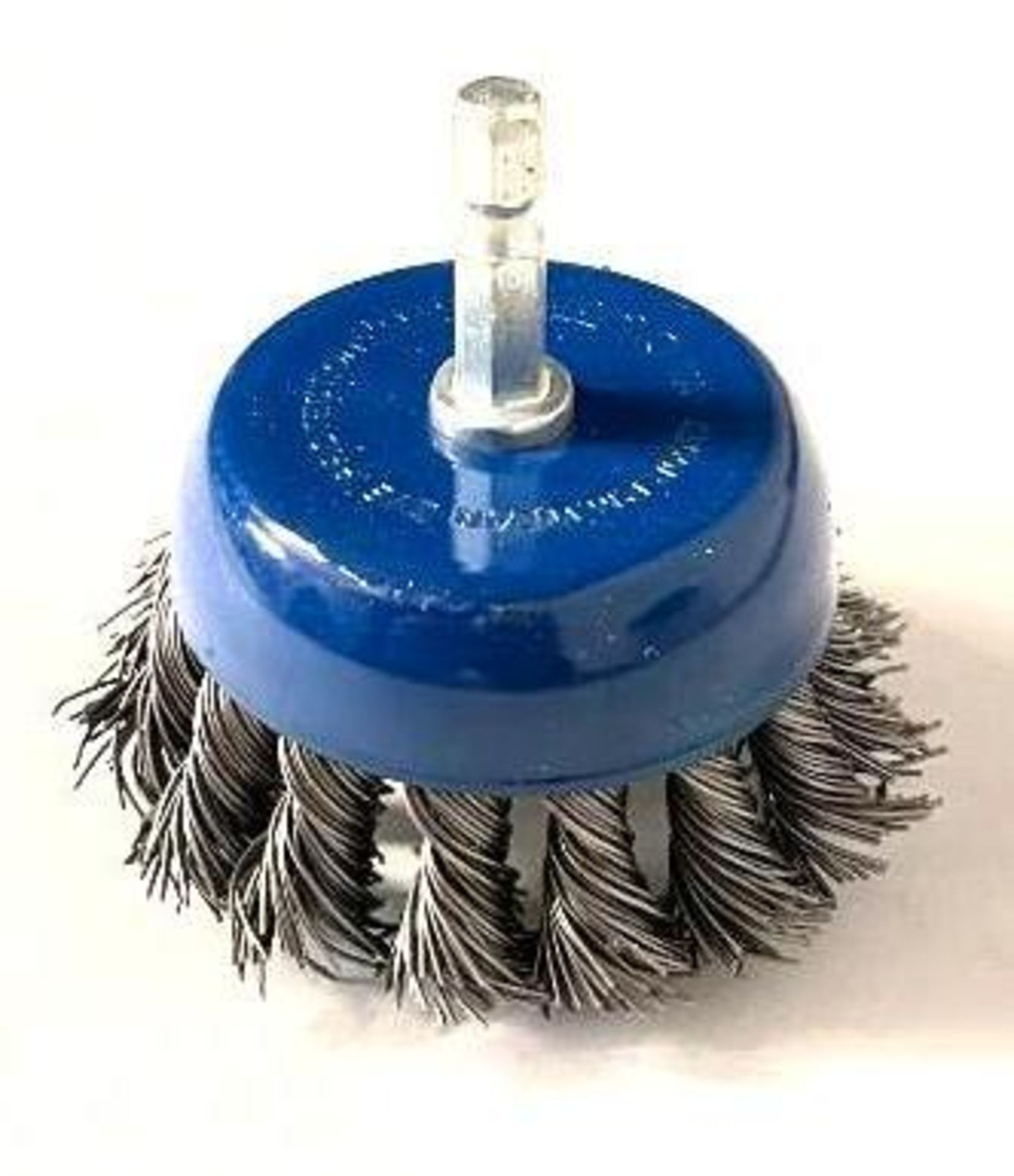 200CT 3" KNOTTED CUP WIRE BRUSHES WITH 1/4" SHANK BRAND/MODEL EAZYPOWER 87934 ADDITIONAL INFO TOTAL