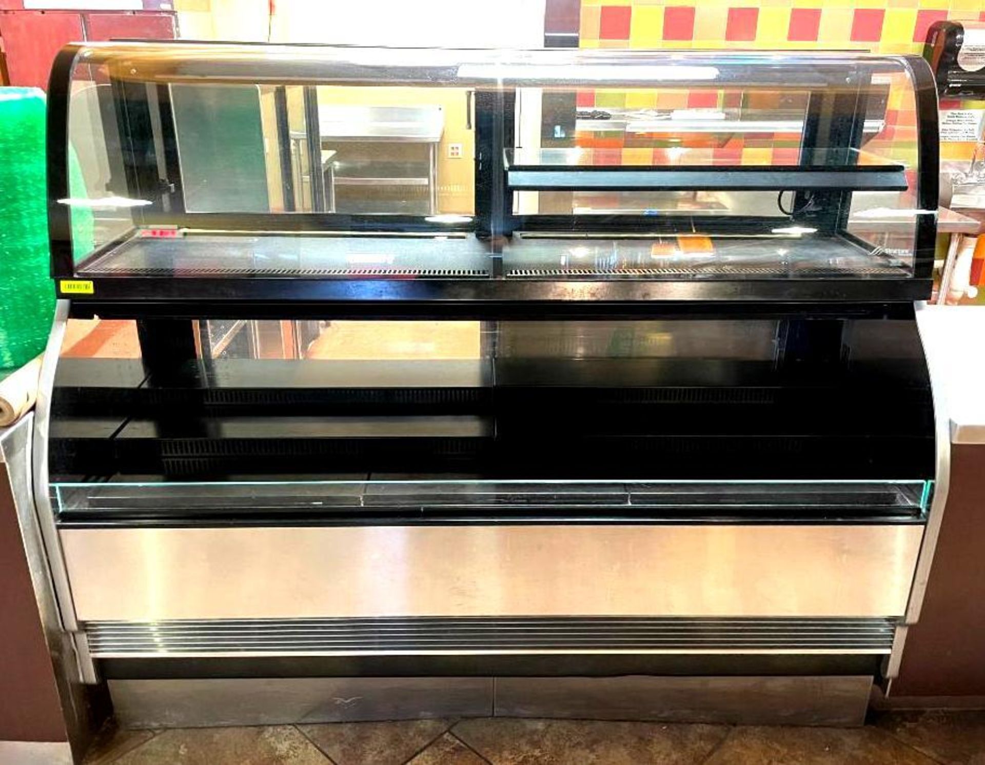 DESCRIPTION HARMONY BLACK 75" REFRIGERATED DUAL SERVICE MERCHANDISER BRAND/MODEL STRUCTURAL CONCEPTS