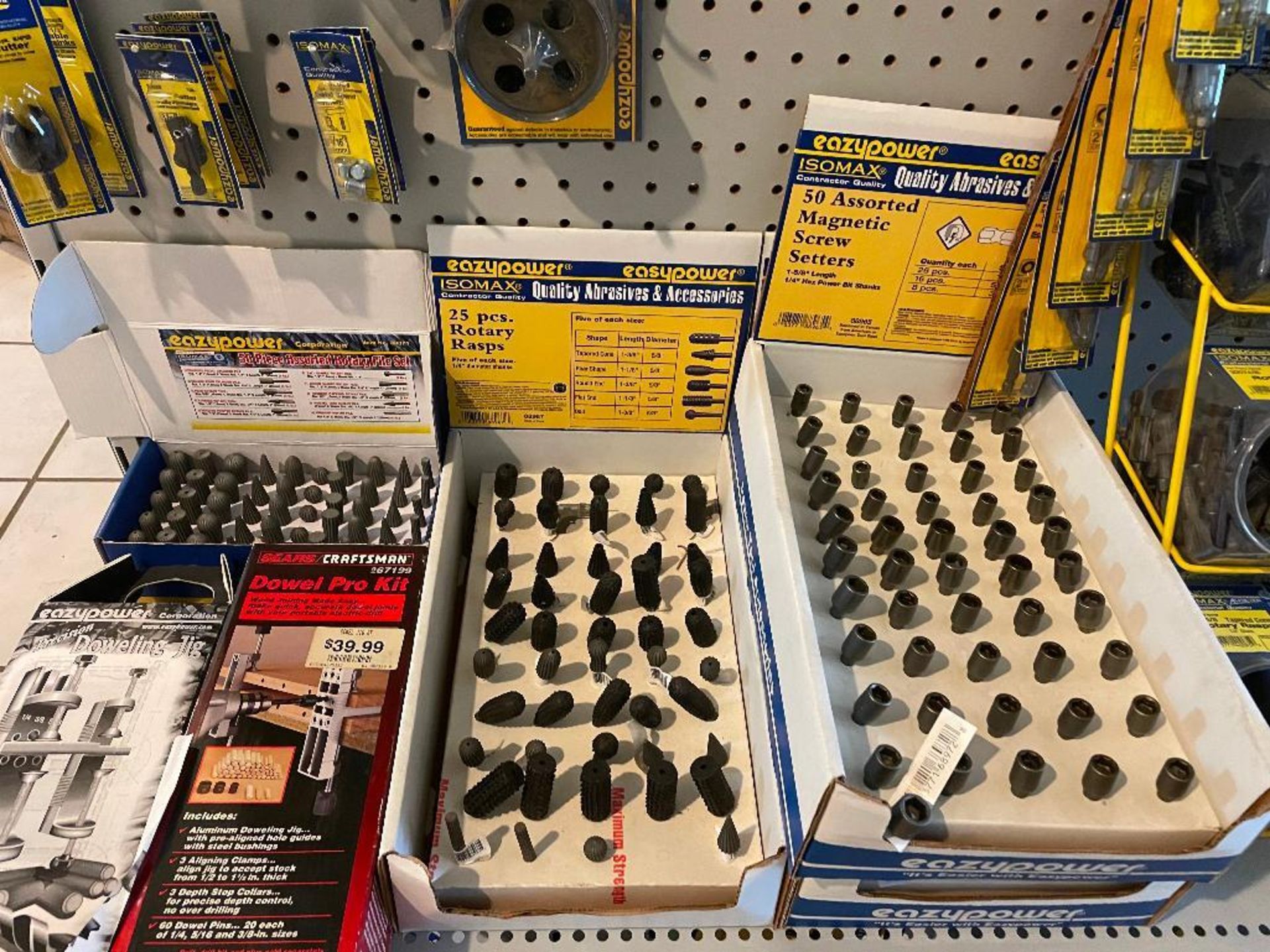 ASSORTED DRUM RASPS & MAGNETIC NUT SETTERS AS SHOWN LOCATION SHOWROOM THIS LOT IS ONE MONEY QUANTITY - Image 11 of 16