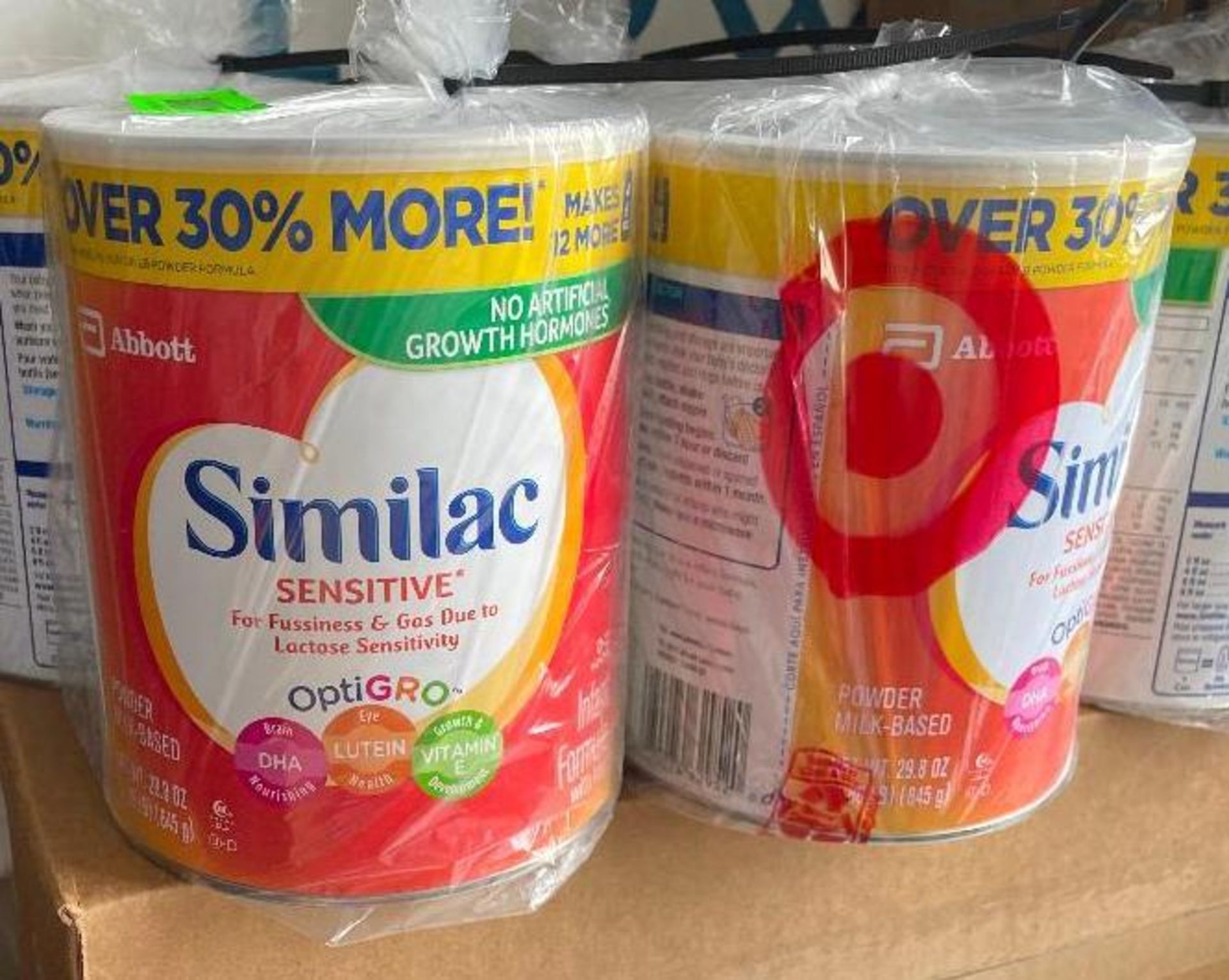 DESCRIPTION: (3) - 3 CT. CASES OF SIMILAC SENSITIVE INFANT FORMULA MIX BRAND / MODEL: SIMILAC ADDITI