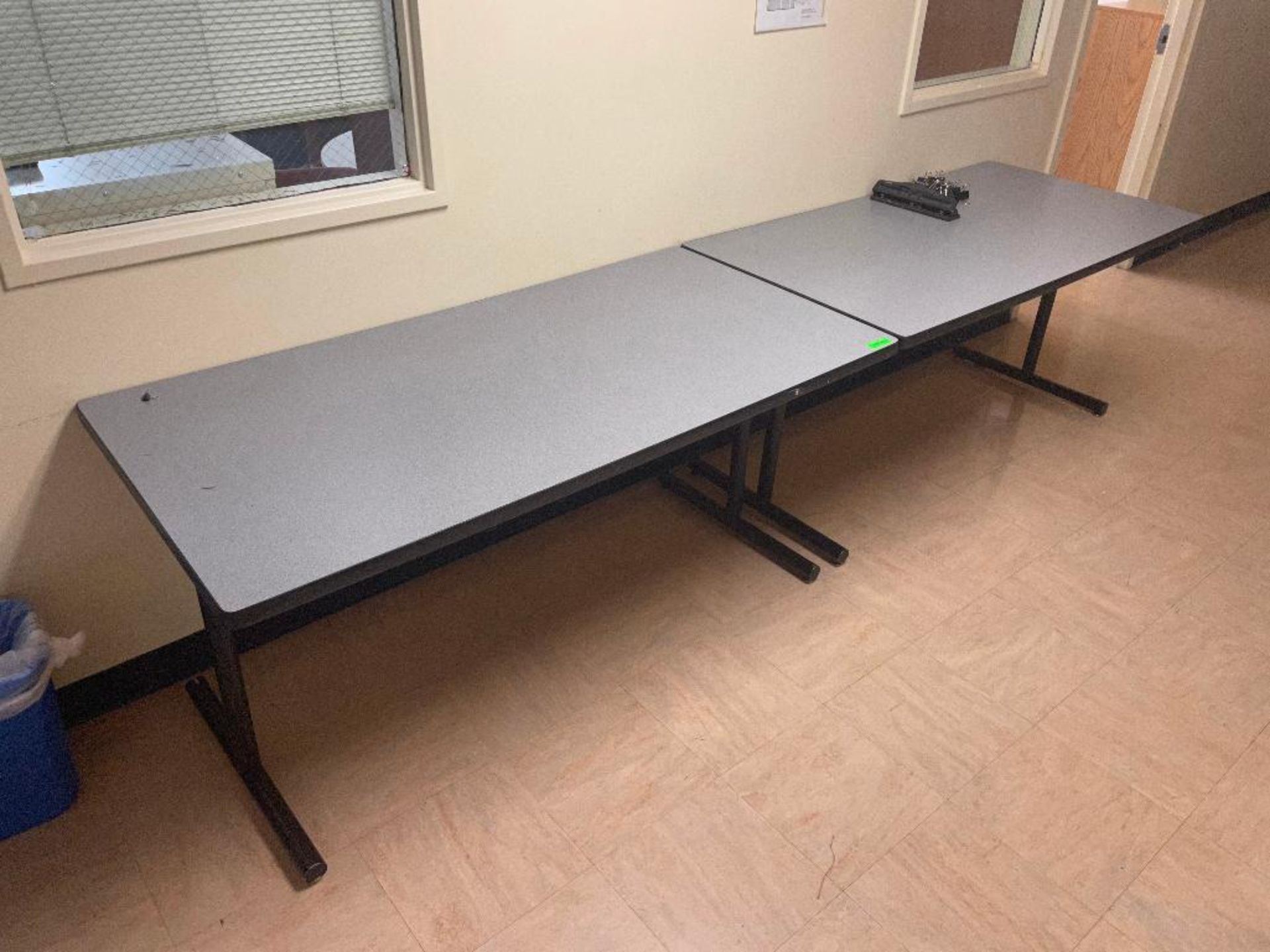 DESCRIPTION: (2) - PREMIUM 6 FT. PORTABLE TABLES THIS LOT IS: ONE MONEY QTY: 1 - Image 2 of 6