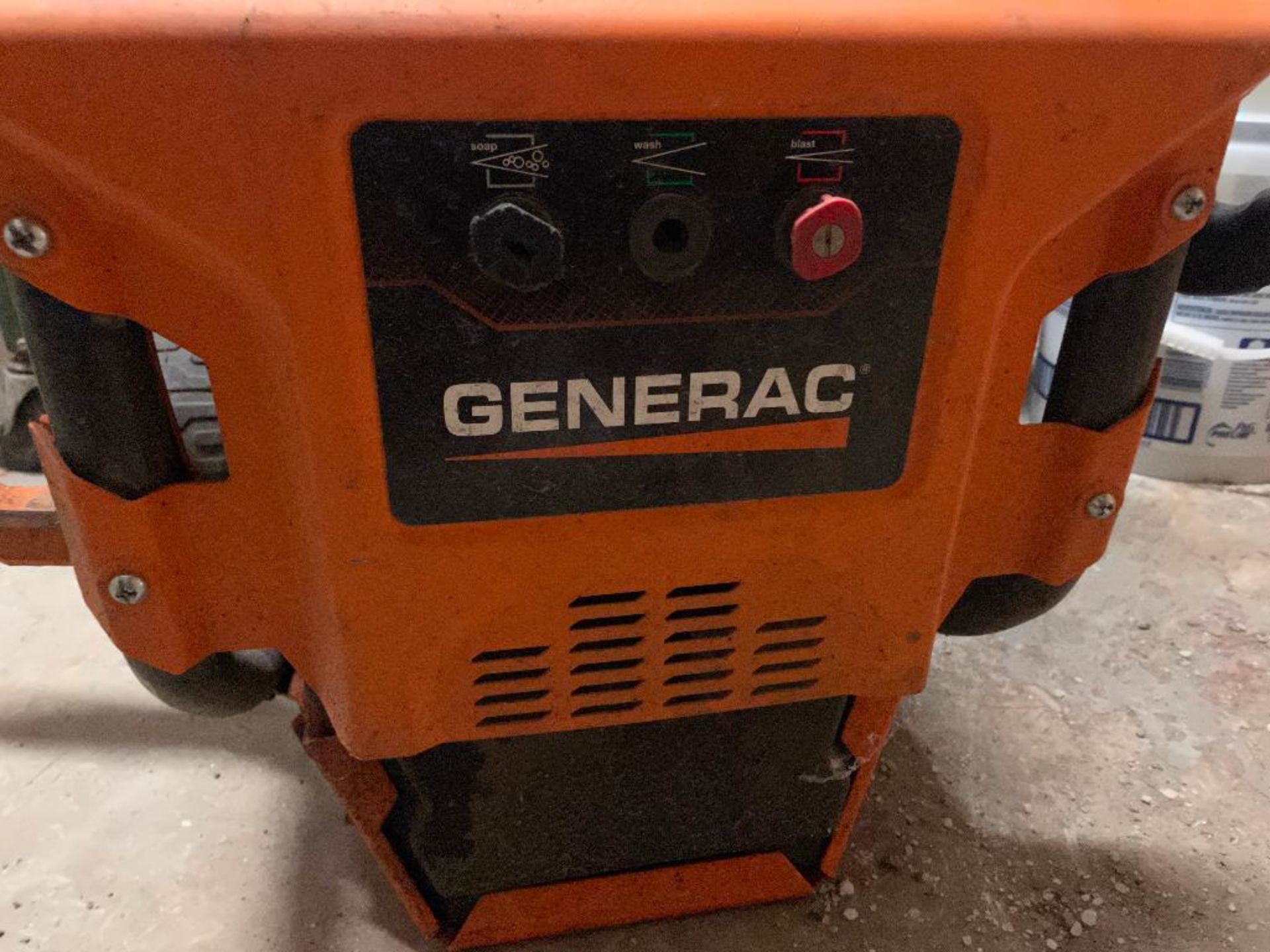 DESCRIPTION: GENERAC ONEWASH COLD WATER PRESSURE WASHER BRAND / MODEL: GENERAC ADDITIONAL INFORMATIO - Image 3 of 7