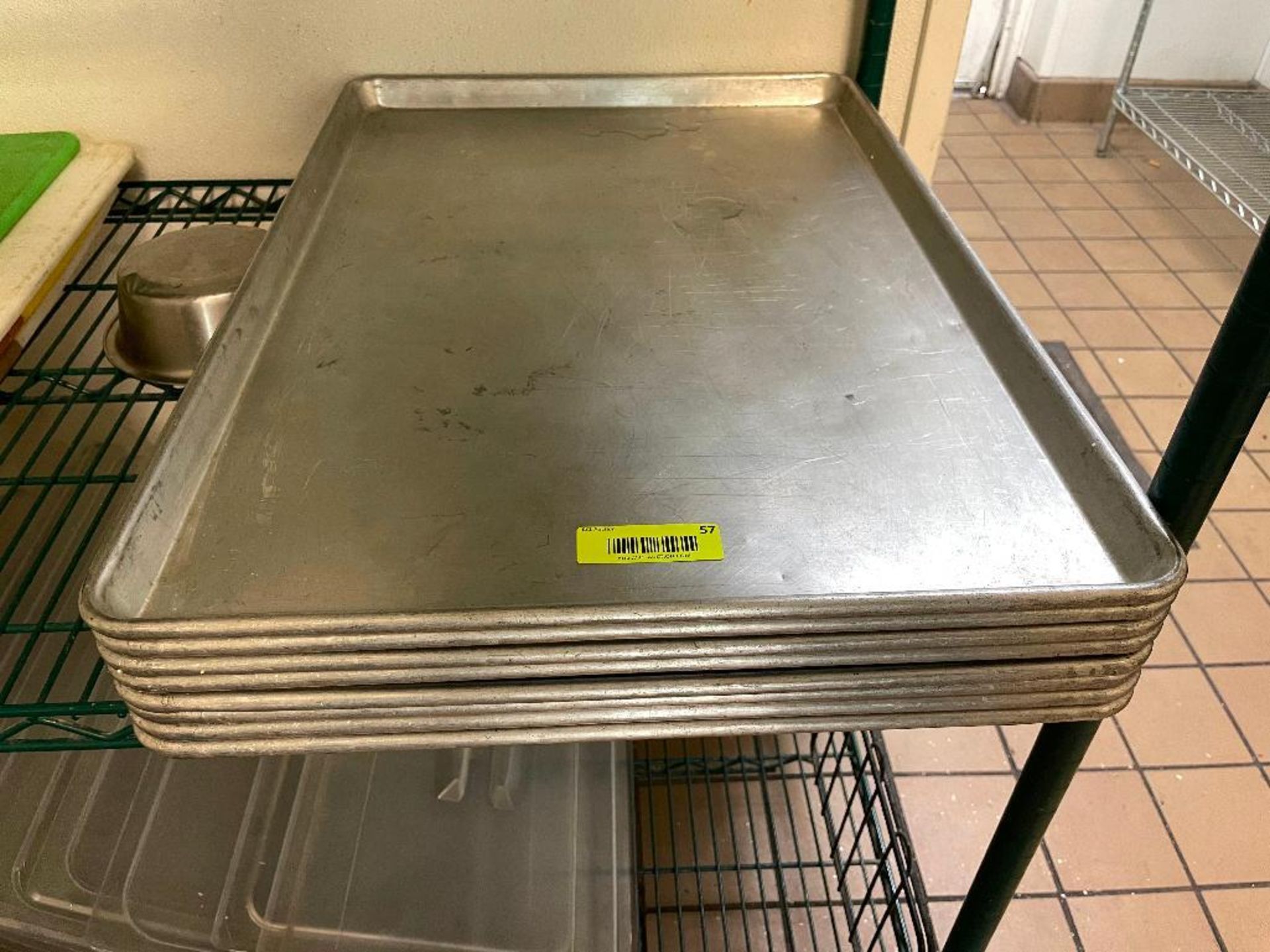 DESCRIPTION: (8) FULL SIZE SHEET PANS ADDITIONAL INFORMATION FULL SIZE LOCATION: FRISCO TEXAS QTY: 8