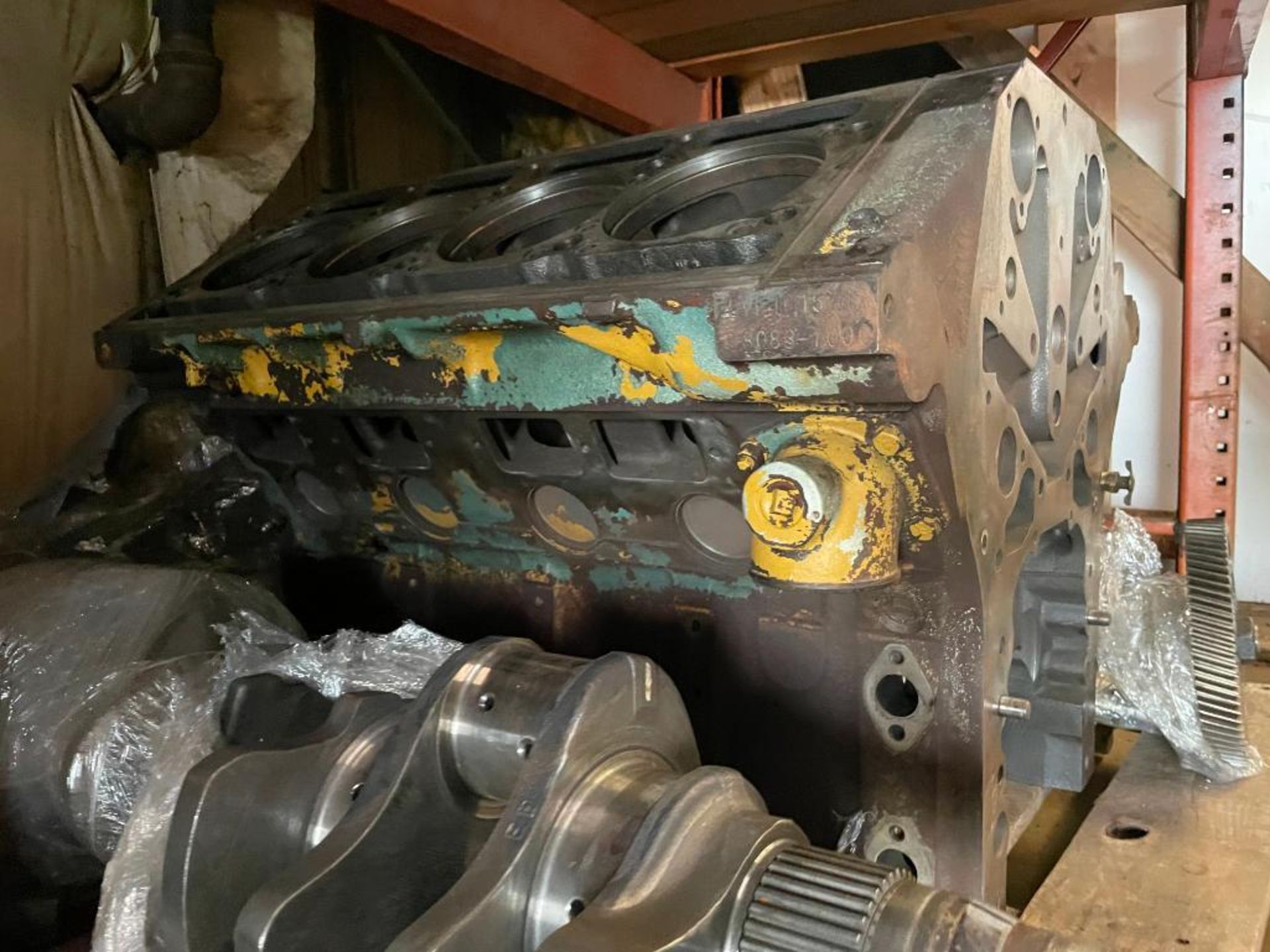 DETROIT DIESEL ENGINE WITH PARTS BRAND/MODEL 8083-7000 ADDITIONAL INFO SEE PHOTOS FOR MORE DETAIL LO - Image 9 of 9