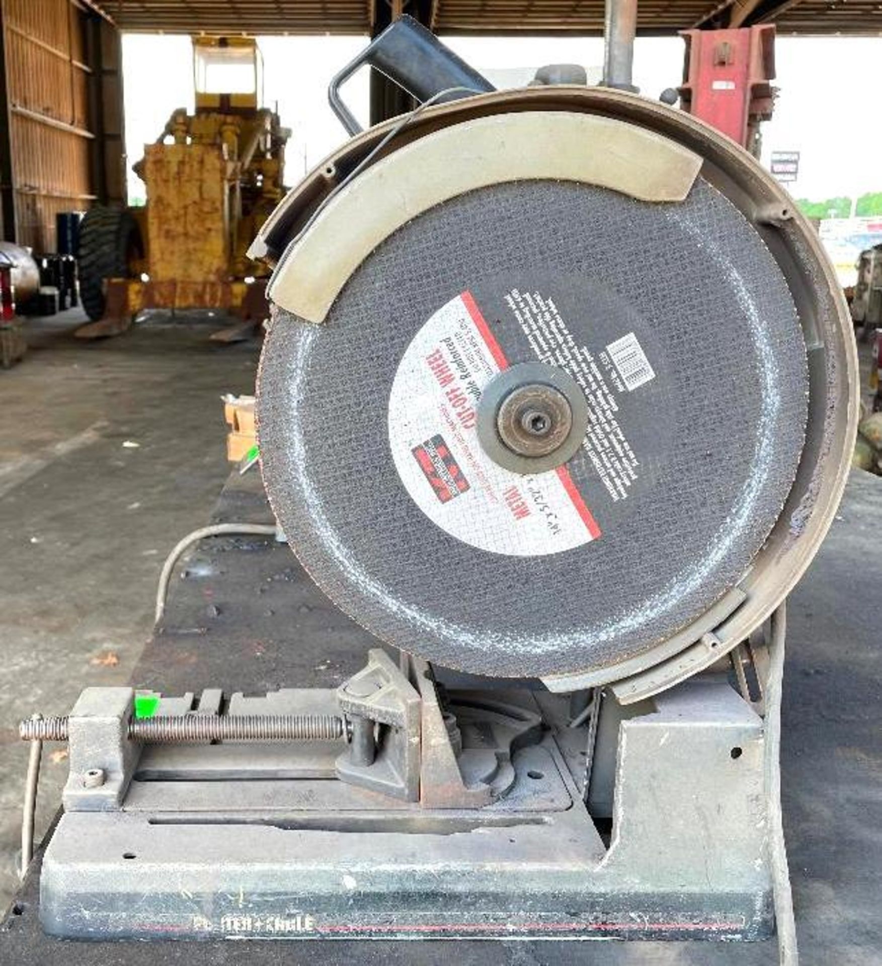 DESCRIPTION 14" ABRASIVE CUT-OFF SAW BRAND/MODEL PORTER CABLE 1410 QUANTITY 1