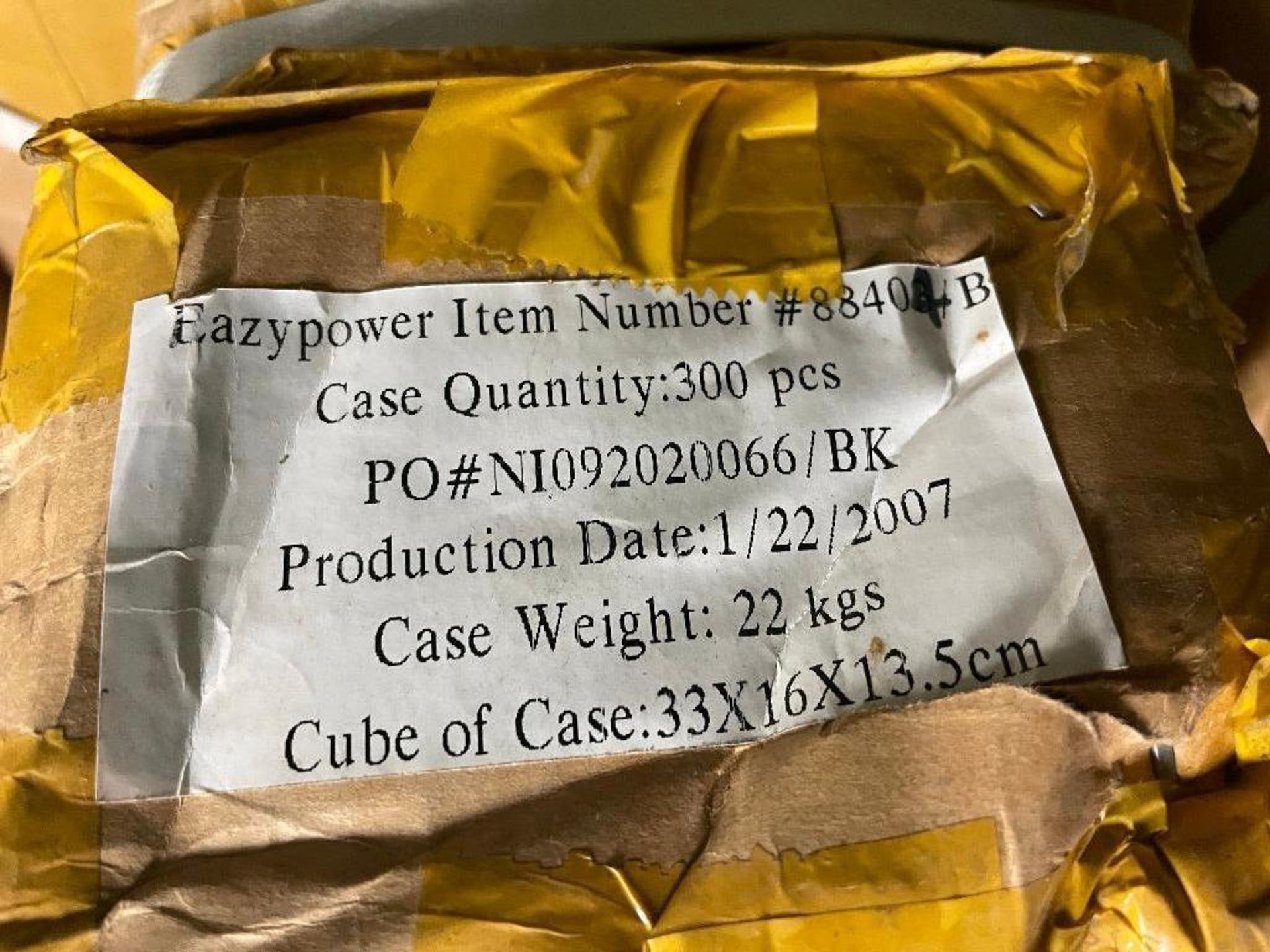 DESCRIPTION: (6) CASES OF Eazypower 88404 12" Long Power CD. 975 UNITS IN LOT BRAND / MODEL: 88404 A - Image 2 of 3