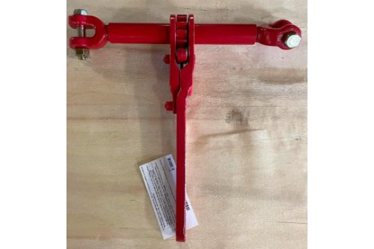 DESCRIPTION: (2) CASES OF HD JAW BOLT RATCHET LOAD BINDERS - RED. 5 PER CASE, 10 IN LOT TOTAL. BRAND - Image 1 of 8