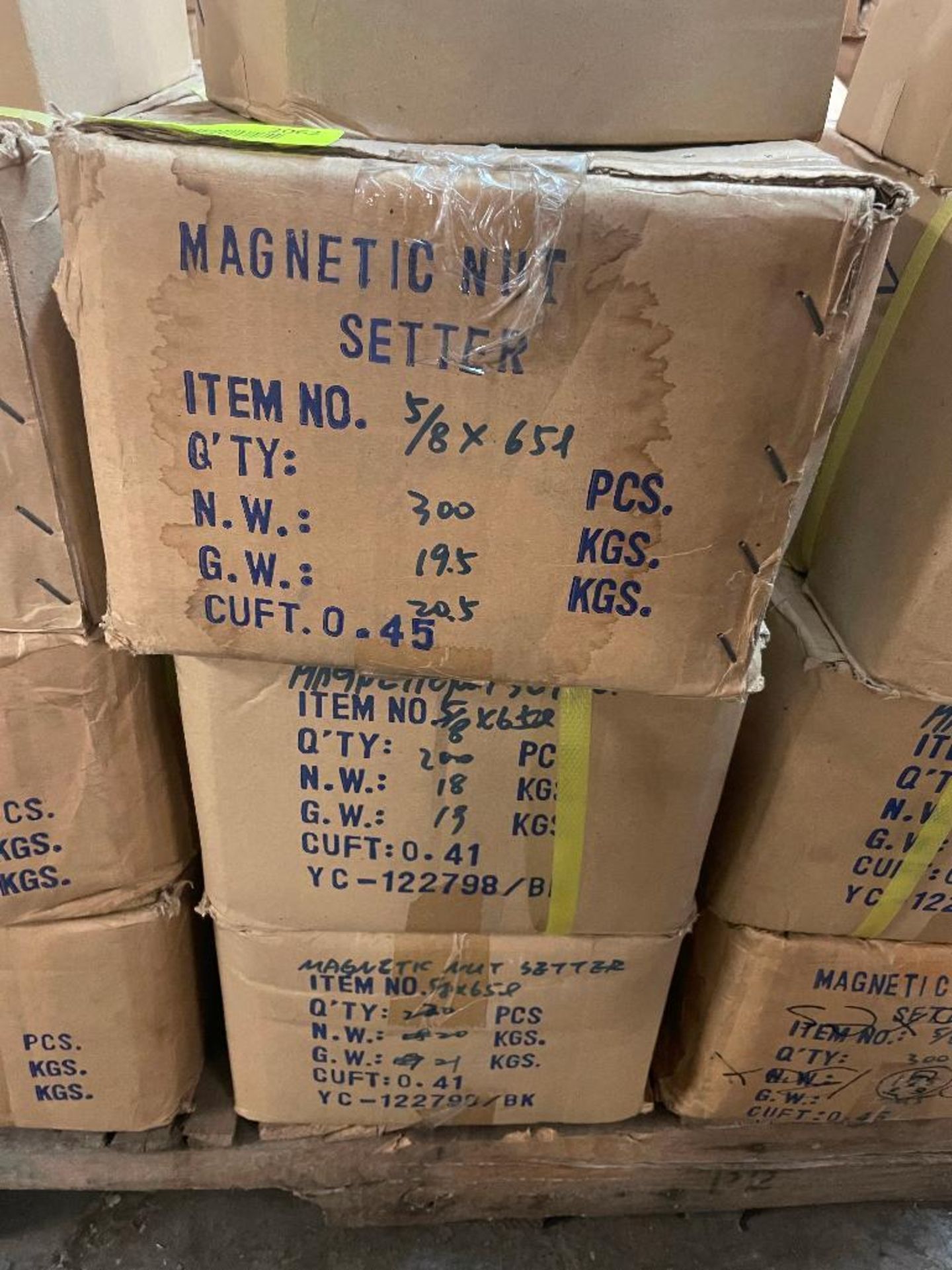 DESCRIPTION: (3) CASES OF MAGNETIC NUT SETTERS 5/8" X 2".300 PER CASE, 900 IN LOT ADDITIONAL INFORMA - Image 3 of 6