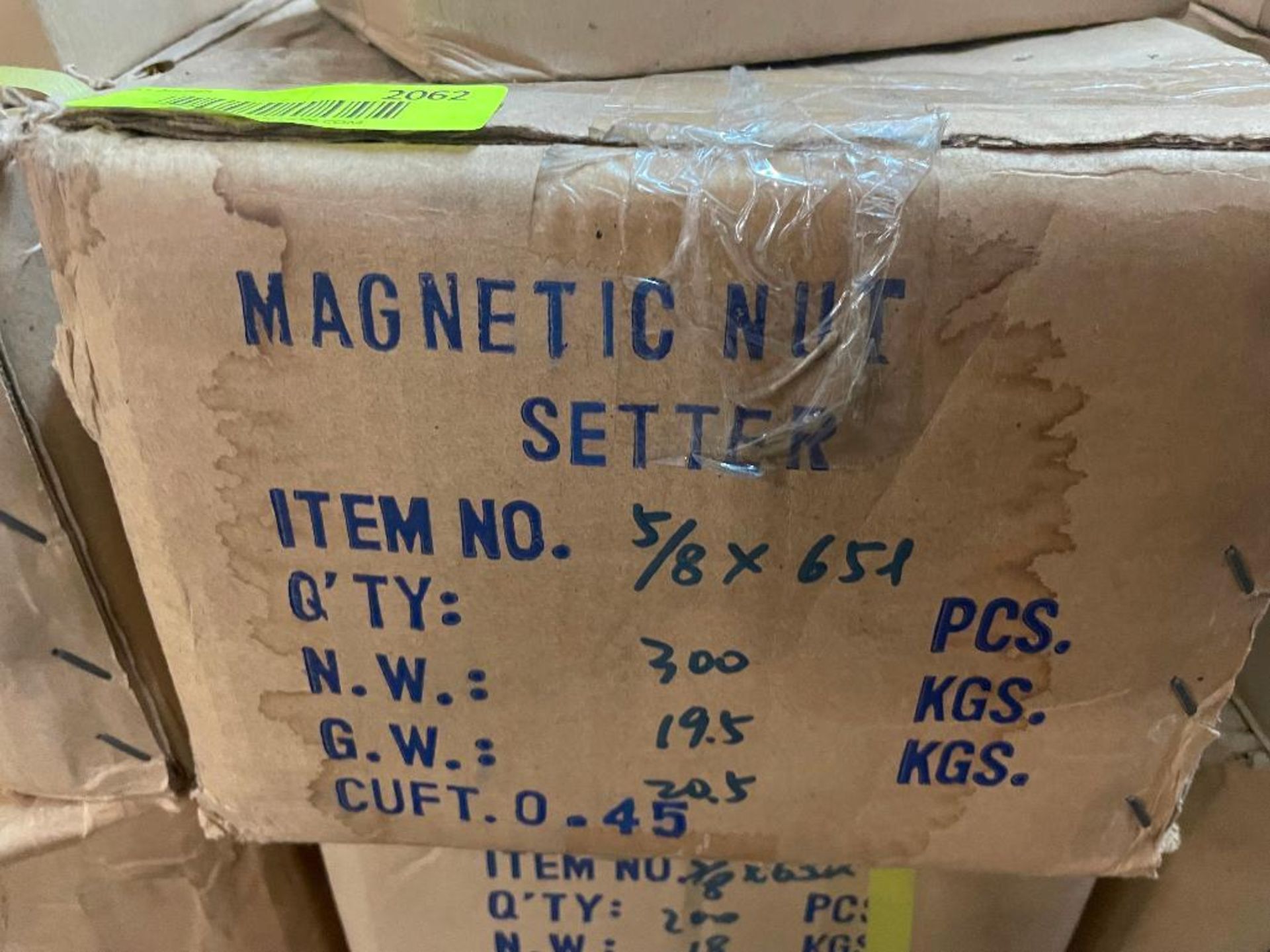 DESCRIPTION: (3) CASES OF MAGNETIC NUT SETTERS 5/8" X 2".300 PER CASE, 900 IN LOT ADDITIONAL INFORMA - Image 6 of 6